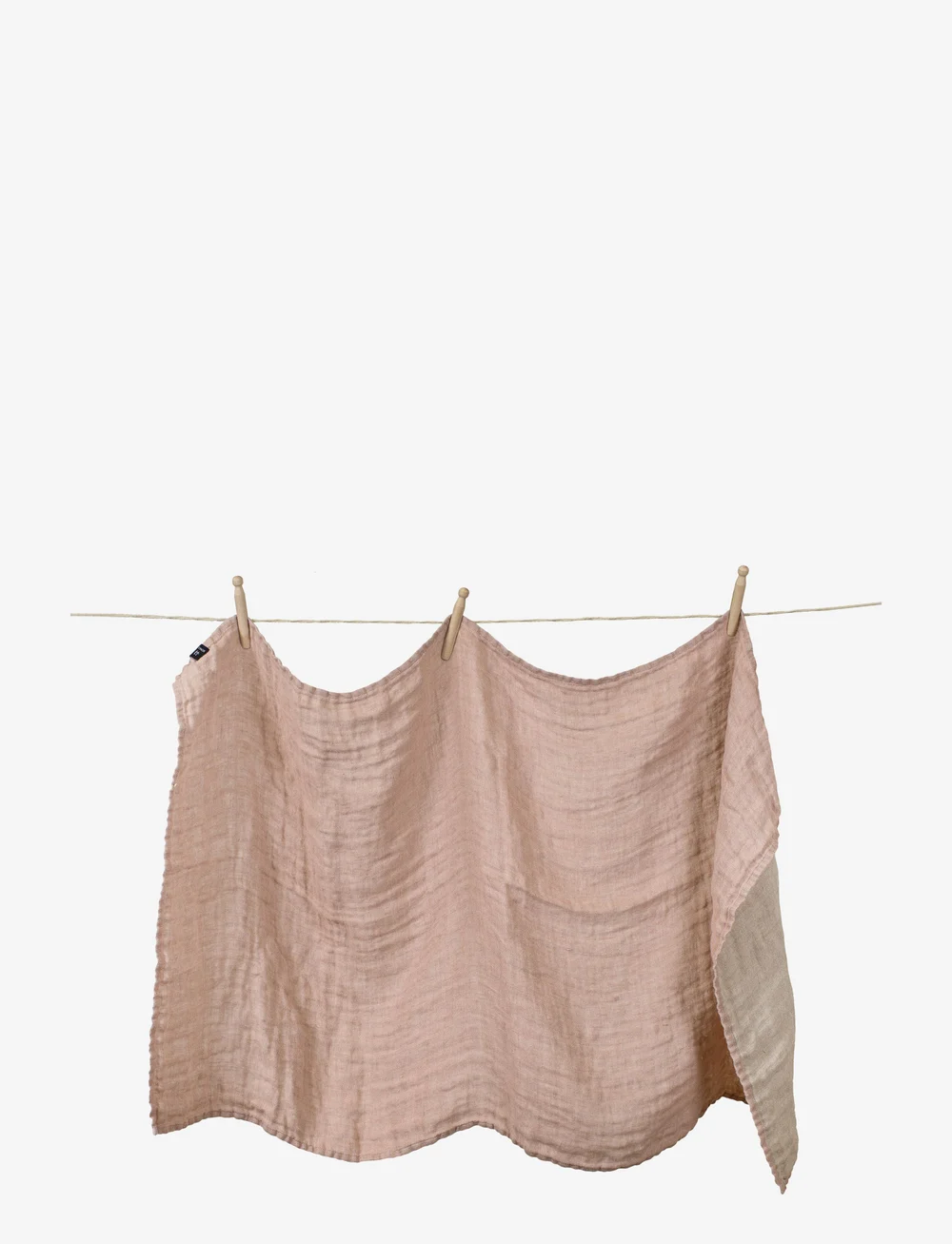 Himla - Hannelin Baby Throw - musselintæpper - nude - 1