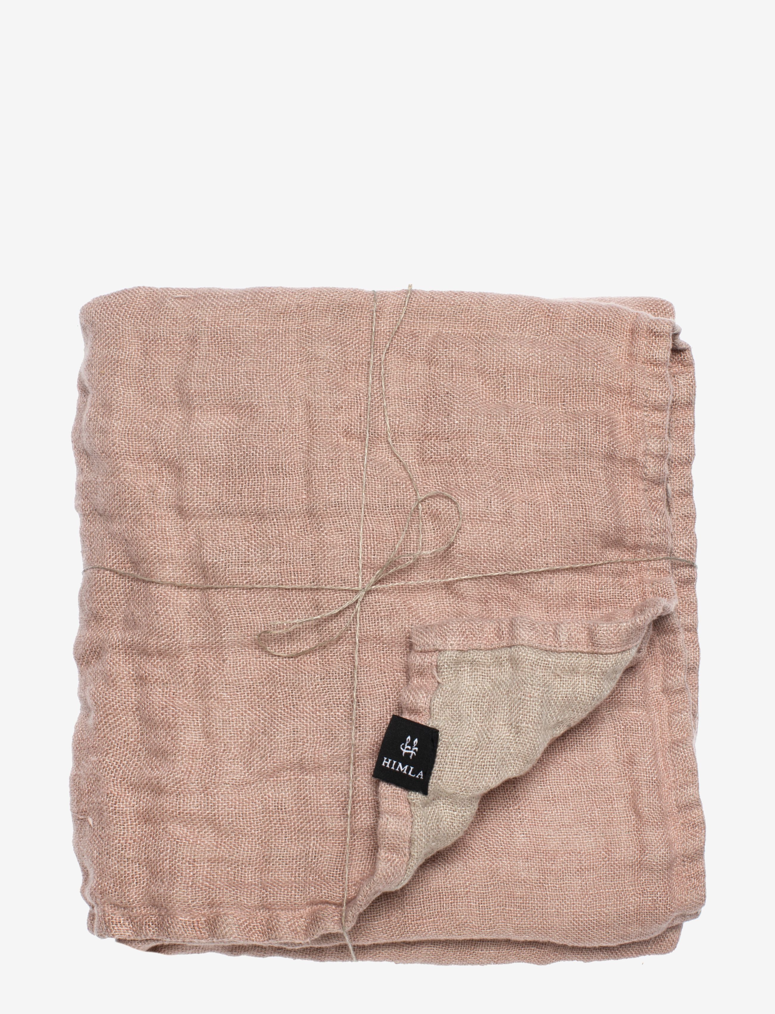 Himla - Hannelin Baby Throw - muslinfiltar - nude - 2