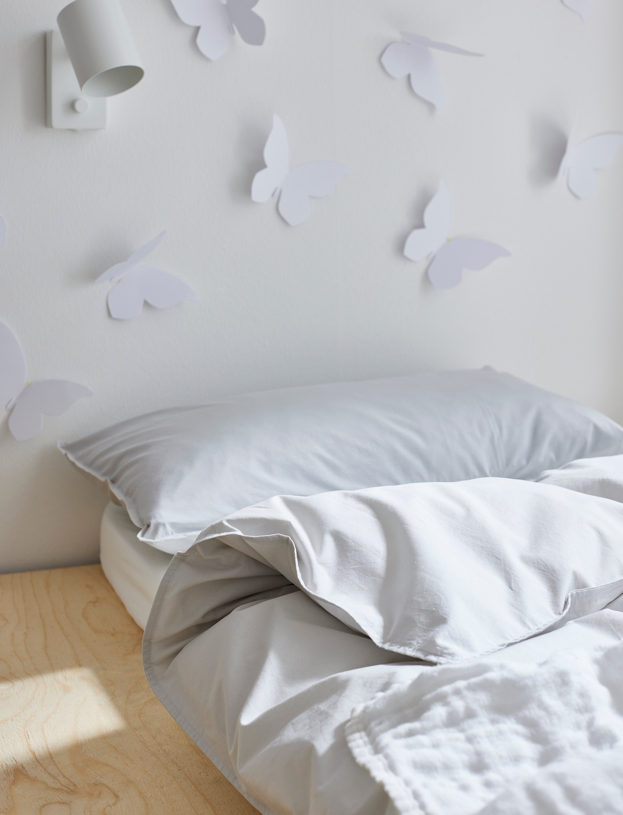 Himla - Hope Baby Duvet cover and pillowcase - sengesæt - clean - 4