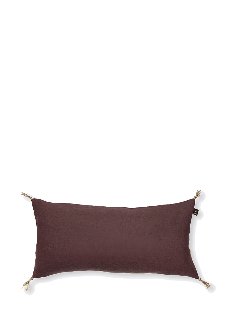 Himla - Sunshine Cushion cover - padjakatted - burgundy - 1