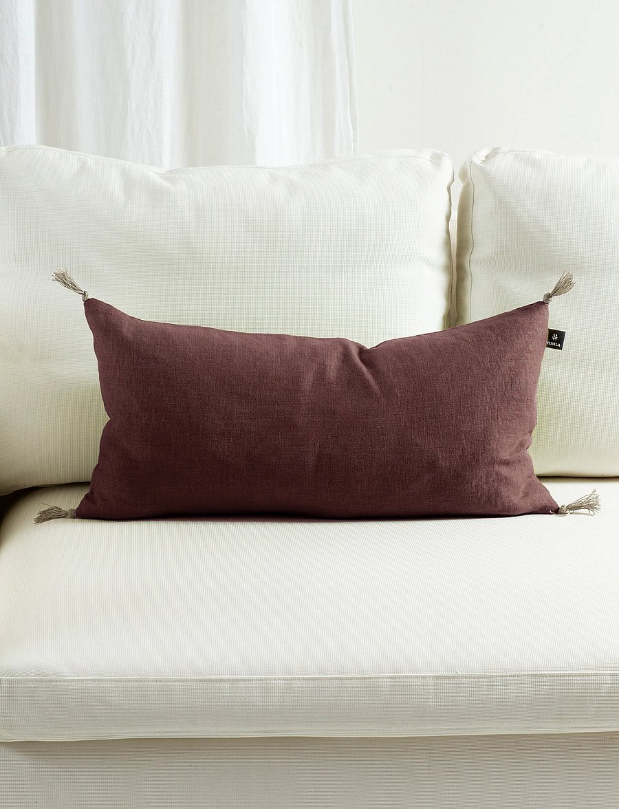 Himla - Sunshine Cushion cover - padjakatted - burgundy - 0