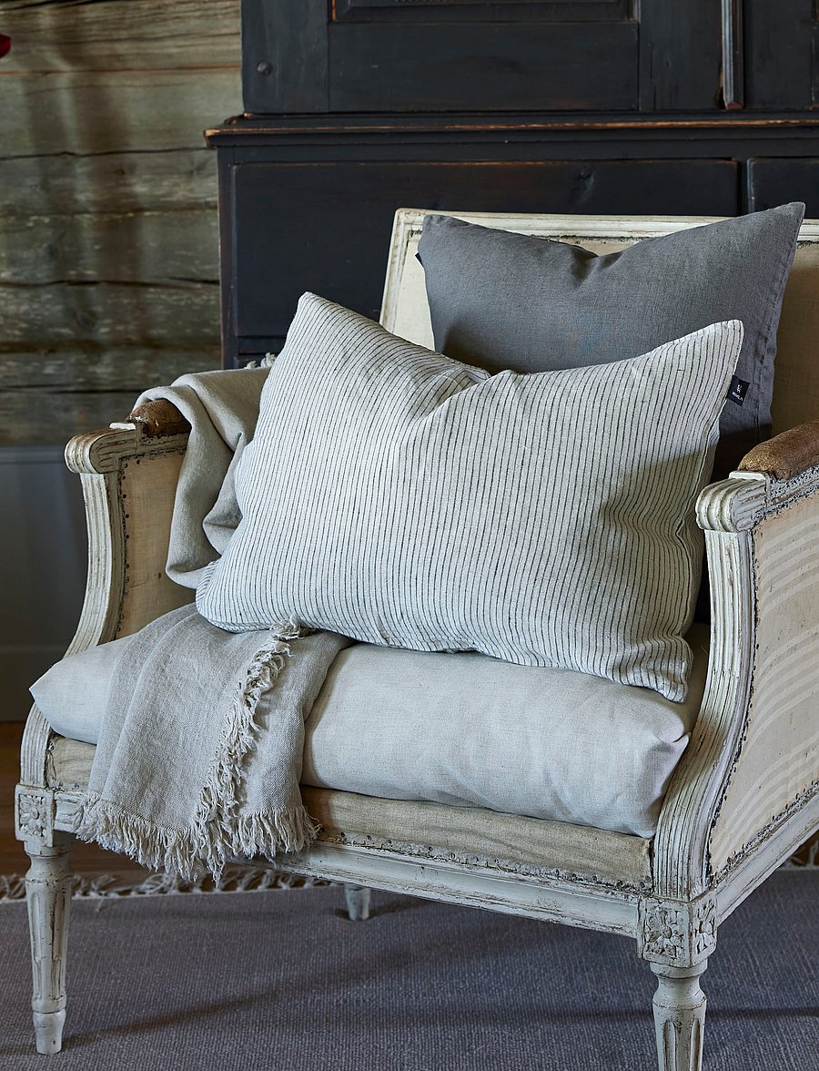 Himla - Linus Cushion Cover - kohl/natural - 2