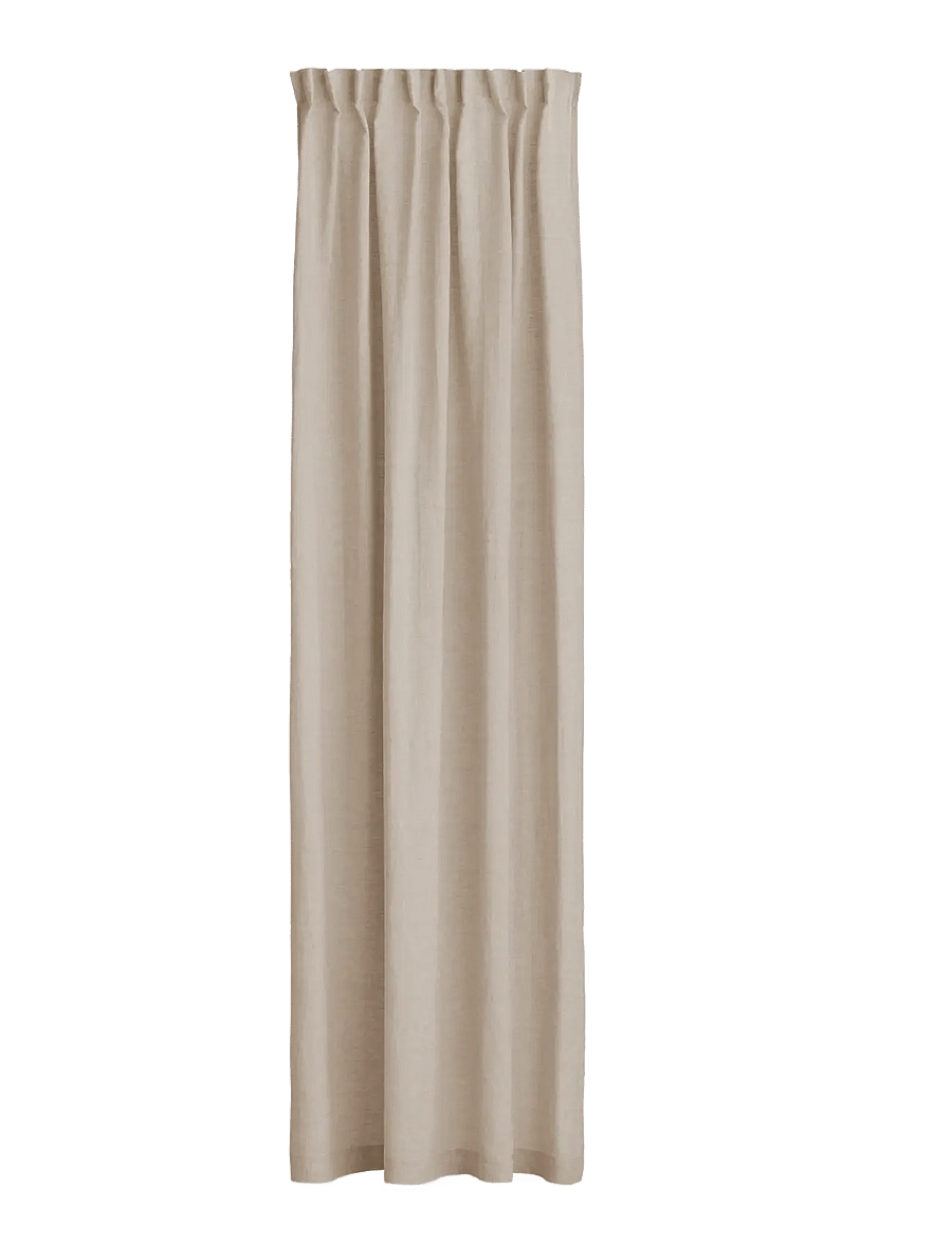 Himla - Sunshine Curtain - pikad kardinad - oatmeal - 1