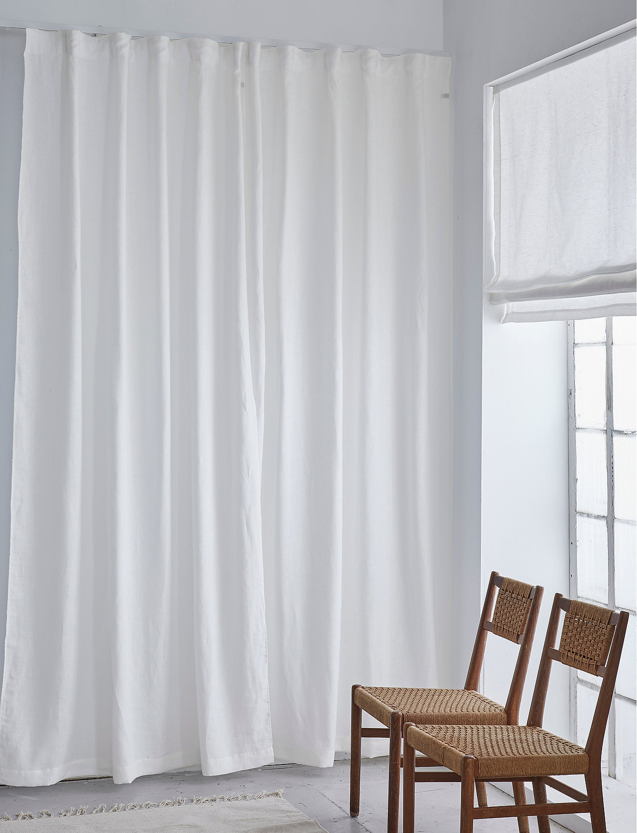 Himla - Twilight Curtain with HT - long curtains - offwhite - 1