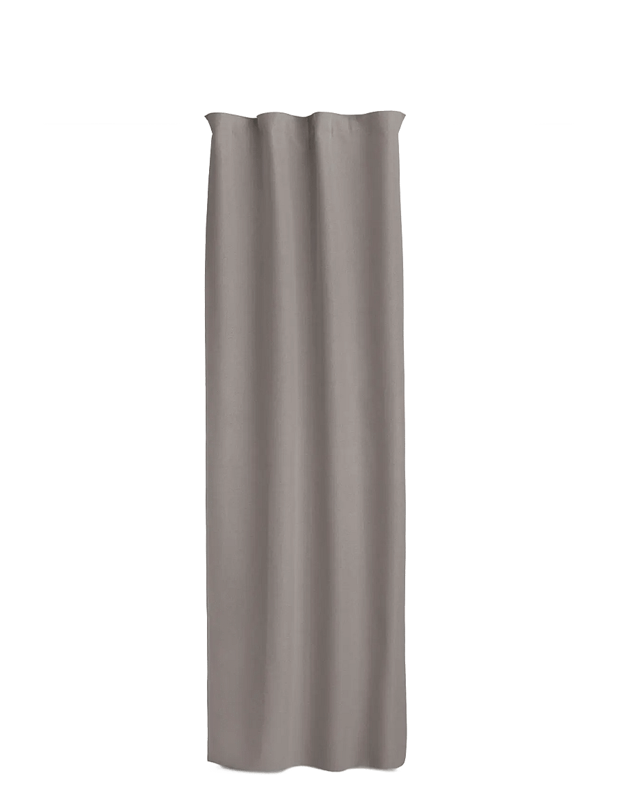 Himla - Nightfall Curtain with heading tape - fertiggardinen - stone melange - 0