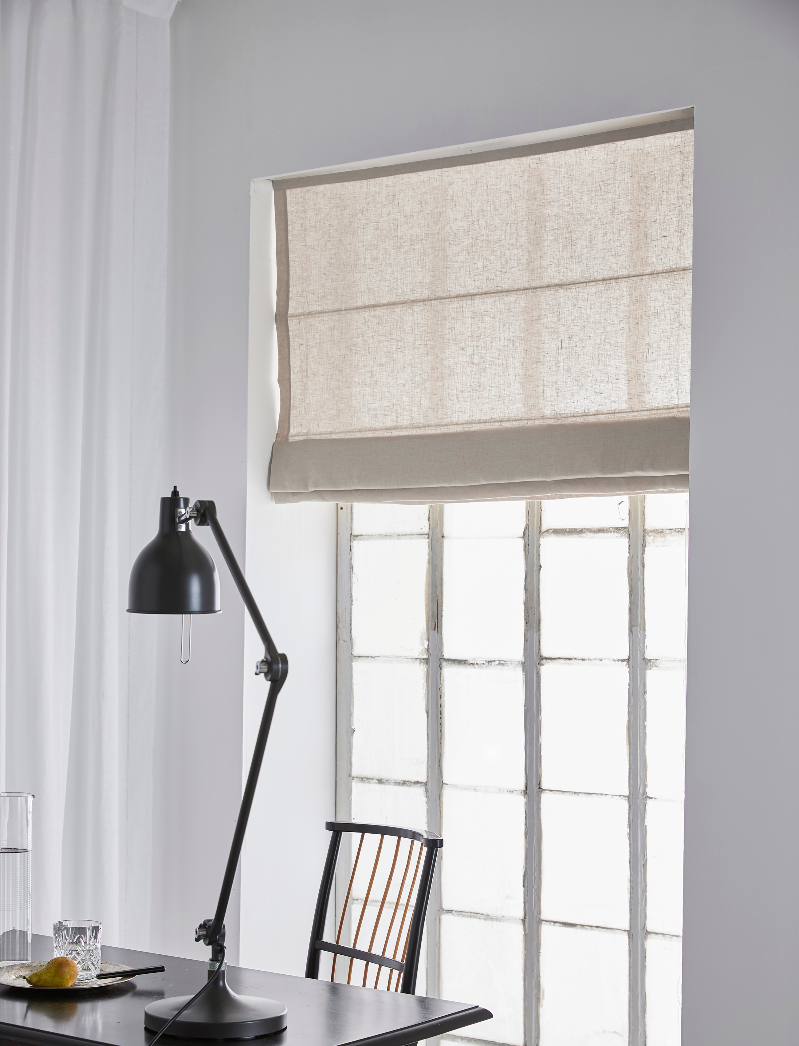 Himla Sunday Gardin, 80X180, Beige, Tekstiler > Gardiner, Unisex