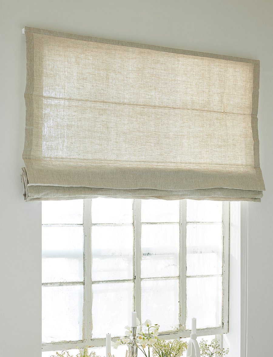 Himla - Miramar Roman Blind - raffrollos - oatmeal - 0