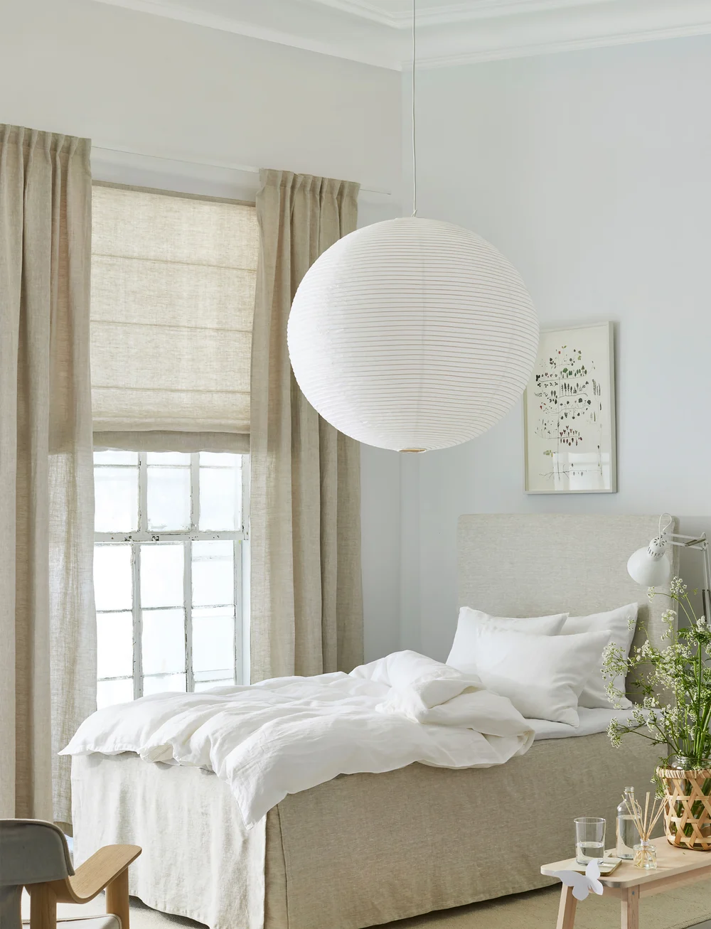 Himla - Miramar Roman Blind - osta hinna alusel - oatmeal - 4