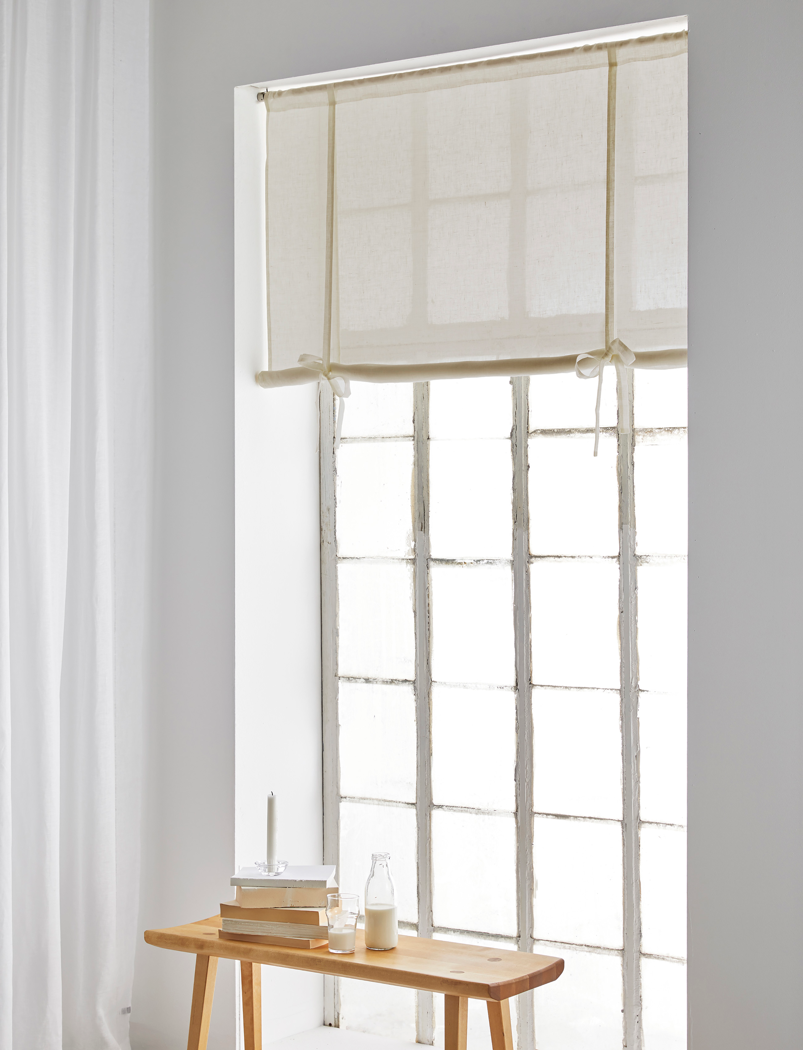 Himla Dalsland-Gardin Med Snore, 100X120, Beige, Gardiner > Rullegardiner, Unisex
