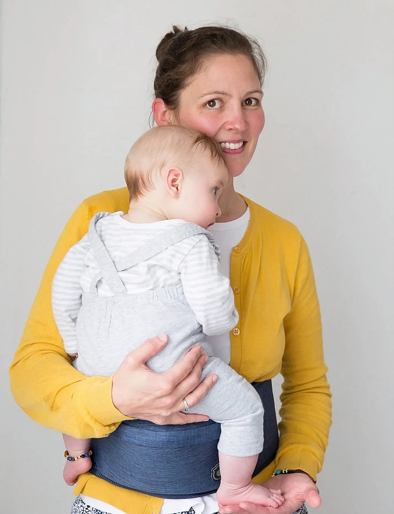 Hippychick - Hippychick Hipseat "Denim Blue" - hoftebæresele - denim blue - 4