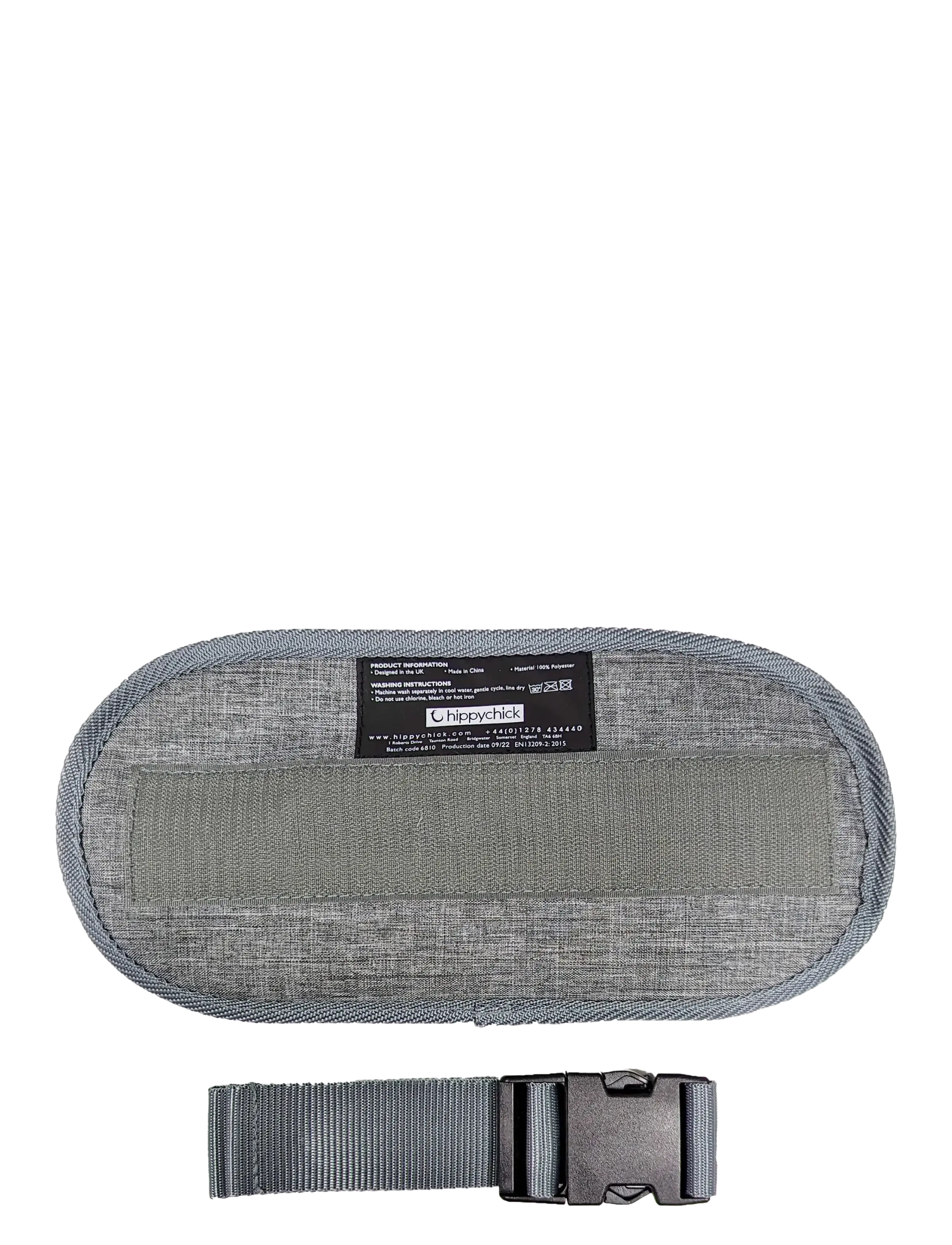 Hippychick Hippychick Hipseat Förlängningsbälte "Denim Grey" - Bärselar & Bärsjalar - DENIM GREY / grey