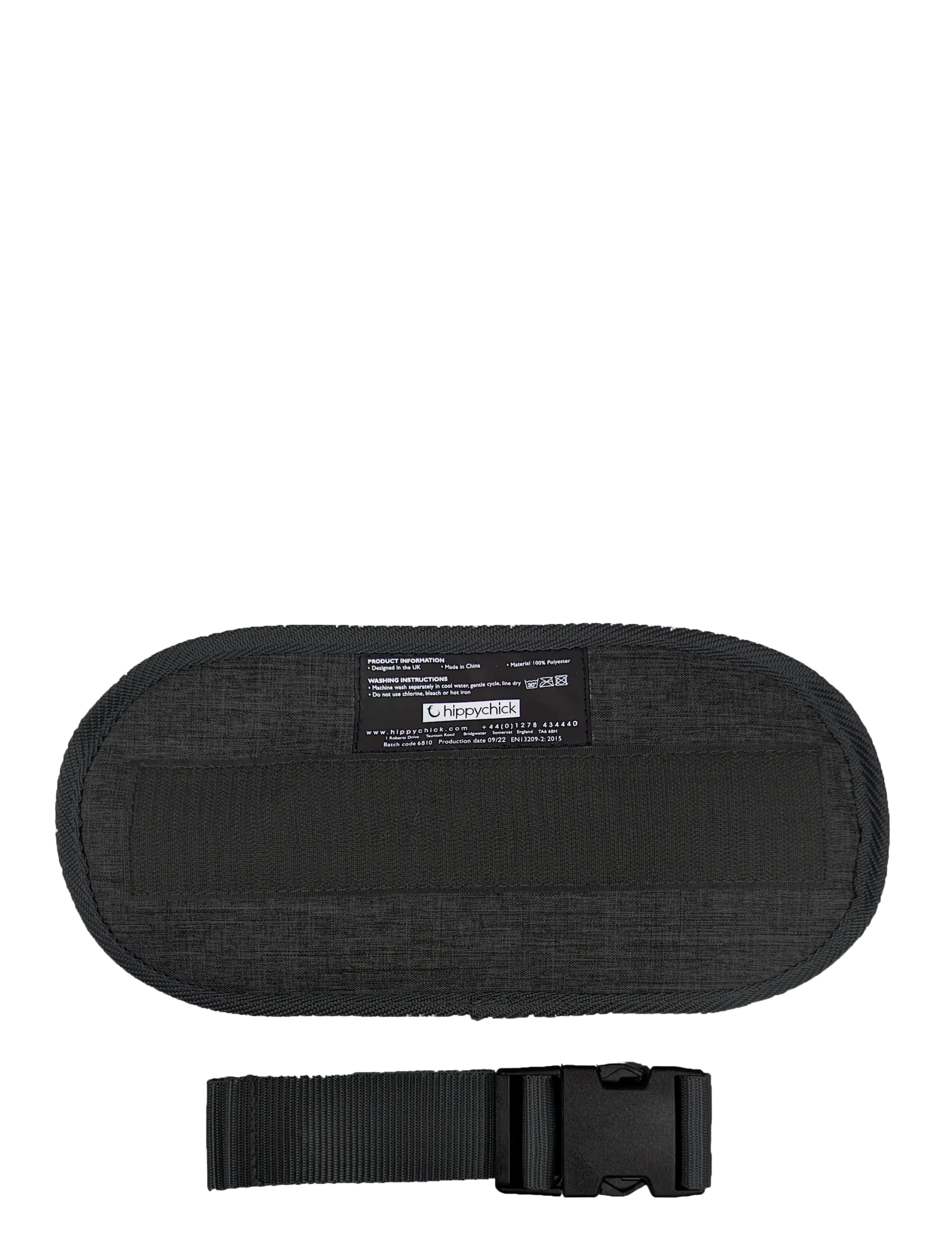 Hippychick Hippychick Hipseat Förlängningsbälte "Denim Black" - Bärselar & Bärsjalar - DENIM BLACK / black