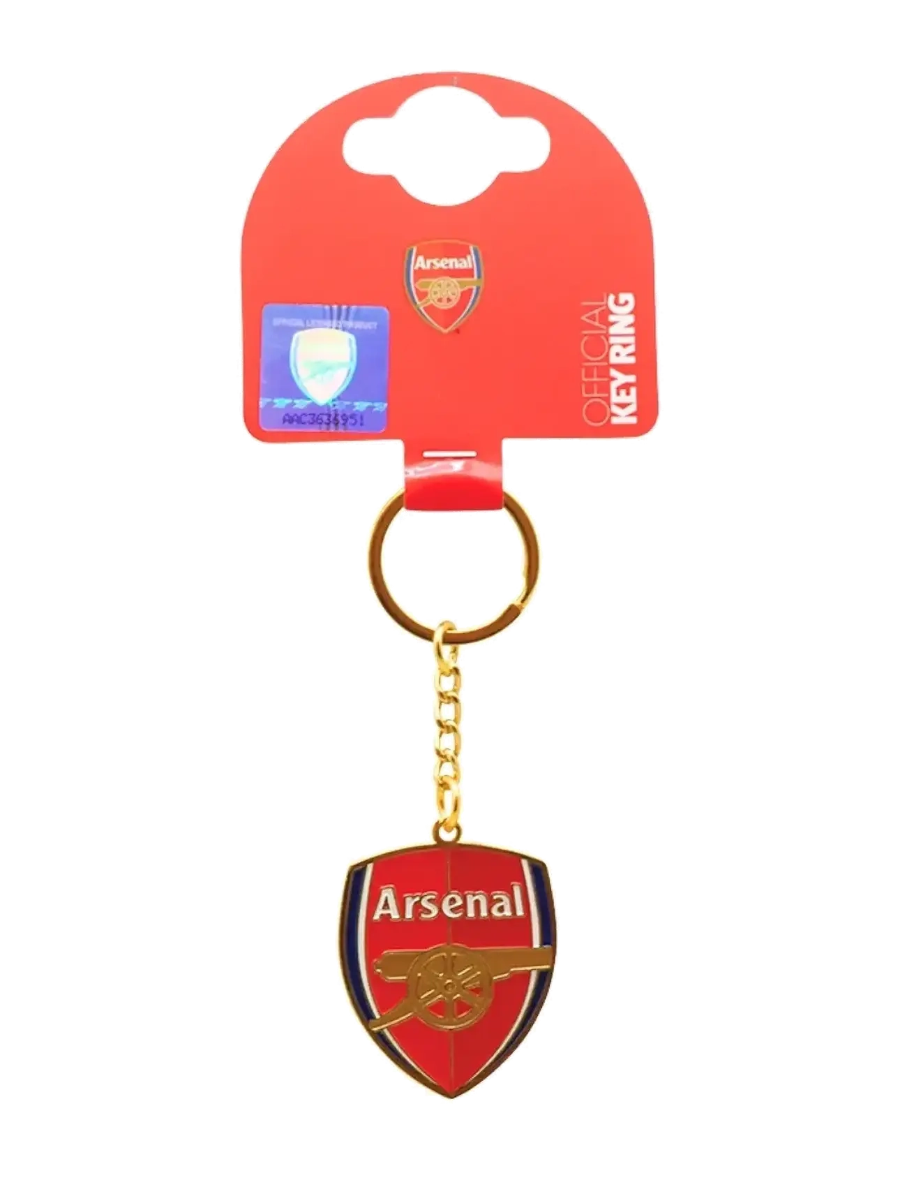 Joker Keyring Arsenal, One Size, Accessories, Rot - Key Chains, Kinder