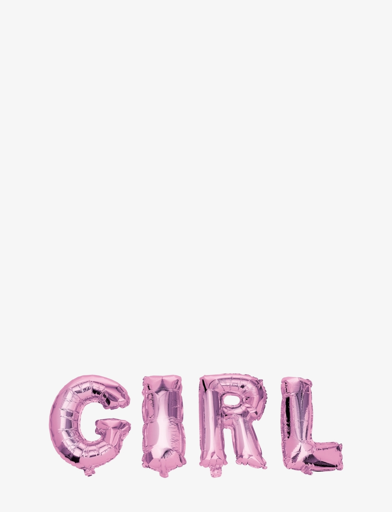 Joker FOIL BALLOON TEXT GIRL 40 CM - Jõulukingid - PINK / pink/rose