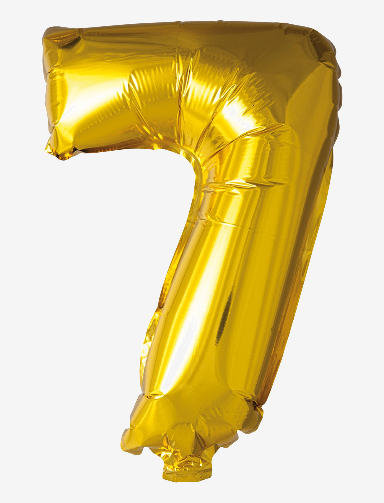 Joker - FOIL BALLOON NUMBER 7 GOLD 86 CM - festartikler - gold - 0