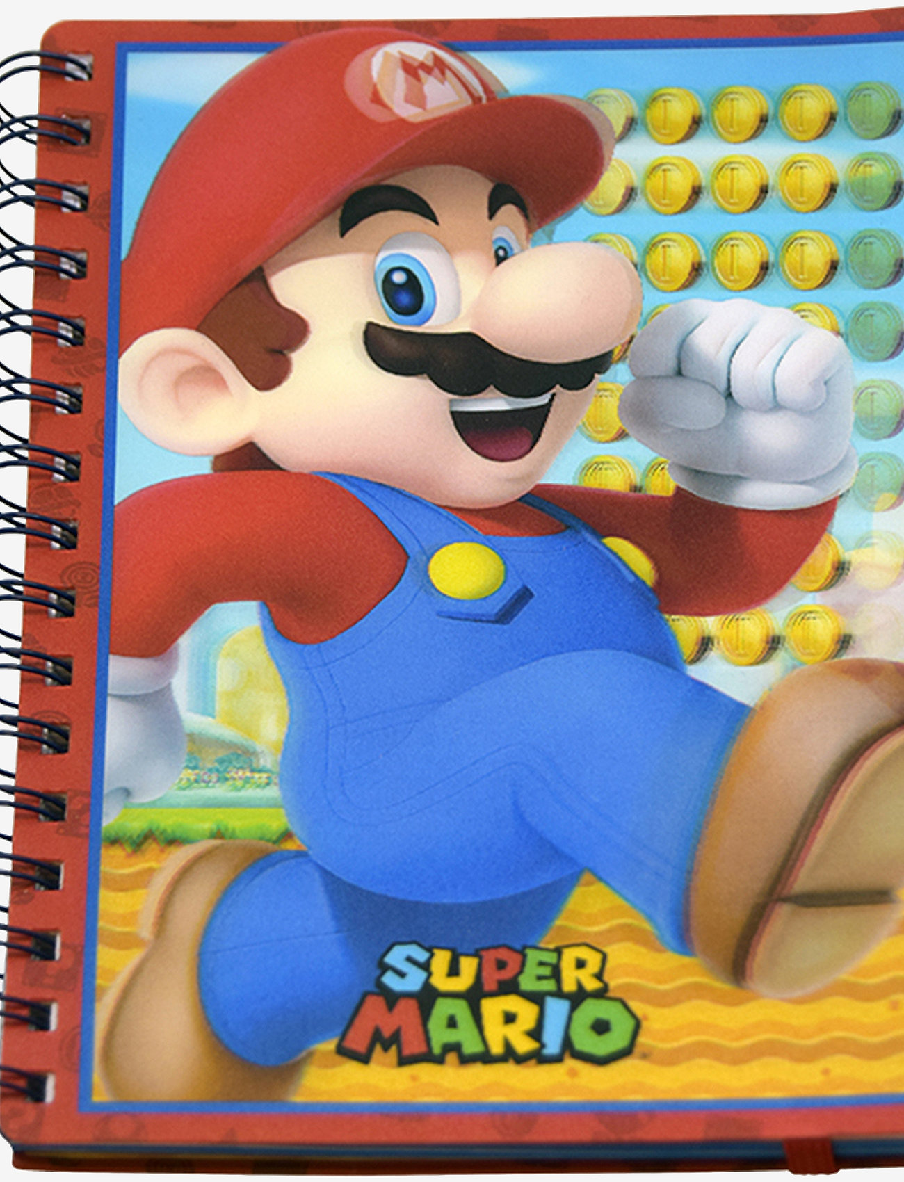 JOKER Super Mario Notebook Patterned - A5 - Kinder
