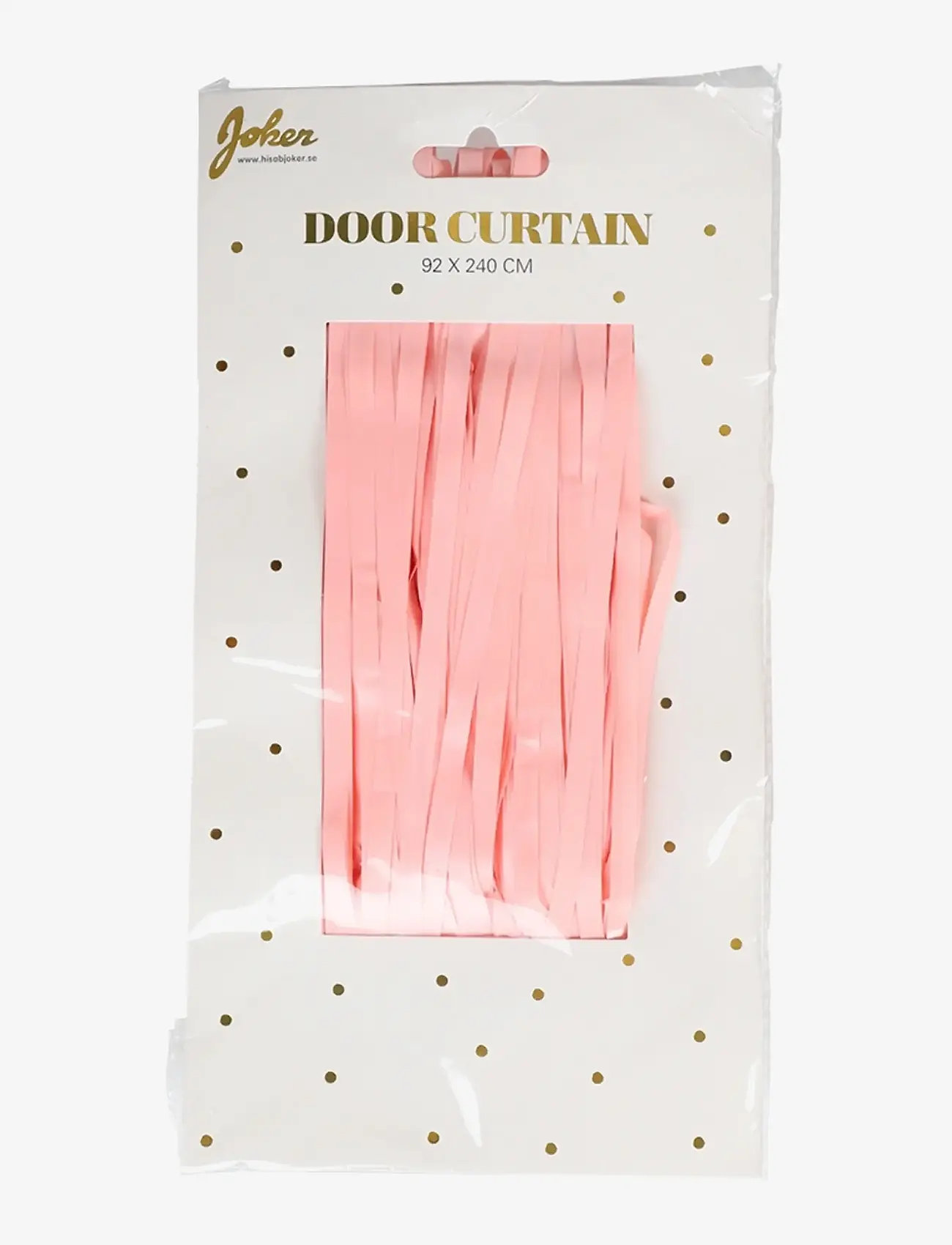 Joker - DOOR CURTAIN PINK 92 X 240 CM - vakarėlių reikmenys - multi color - 1