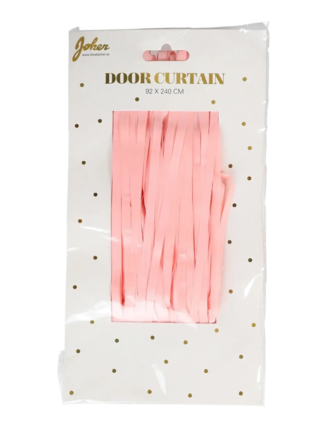 Joker - DOOR CURTAIN PINK 92 X 240 CM - partybedarf - multi color - 1
