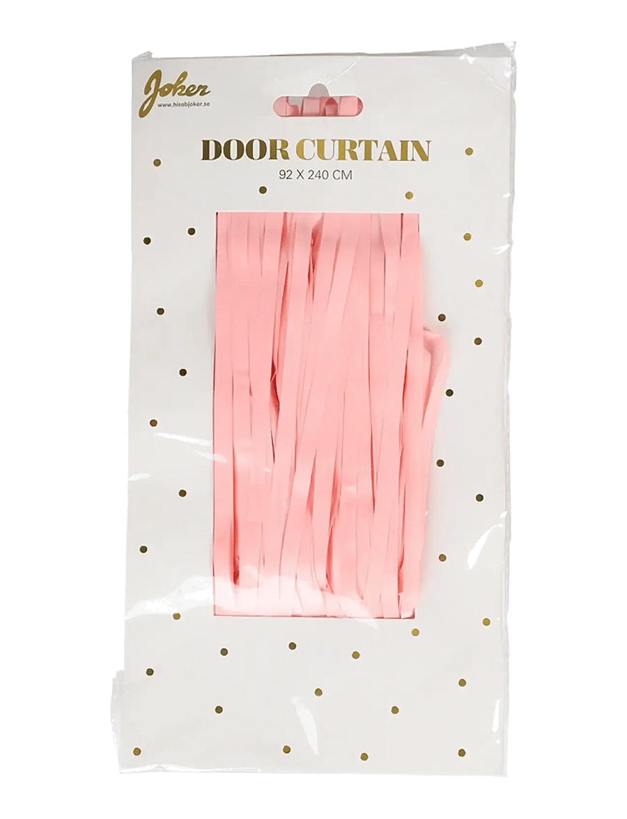 Joker - DOOR CURTAIN PINK 92 X 240 CM - lapse sünnipäev - multi color - 1