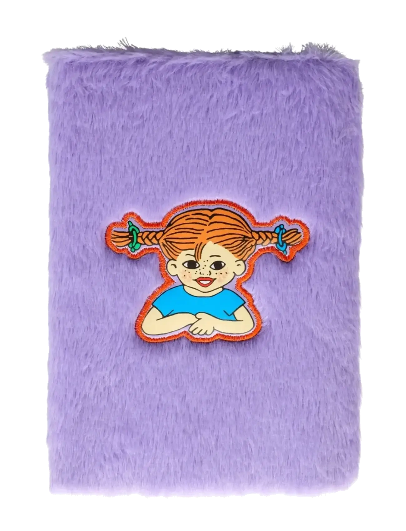 Joker Fluffy Notebook Pippi, Børn, Kalender og notesbog, Lila, Str: ONE SIZE