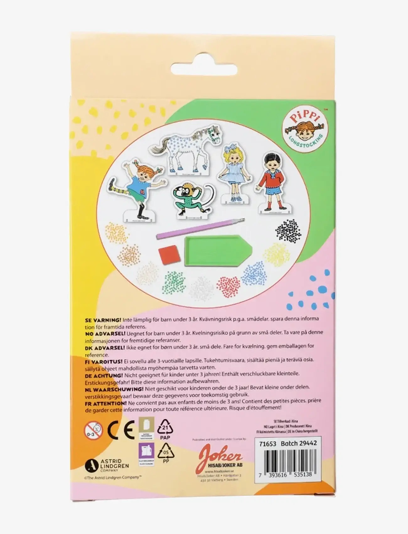 Joker - PIPPI DIAMOND PAINTING - drawing boards - multi coloured - 4