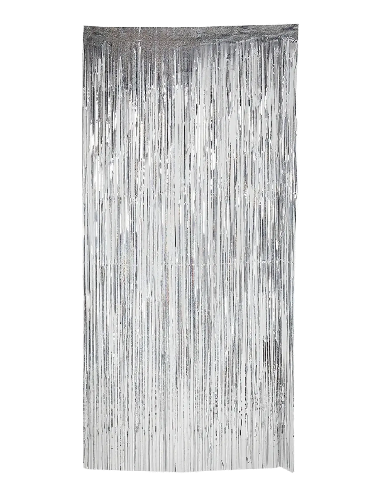 Joker Door Curtain Holographic Silver 92 X 240 Cm, Børn, Children's Birthday, Sølv, Str: 92X240CM