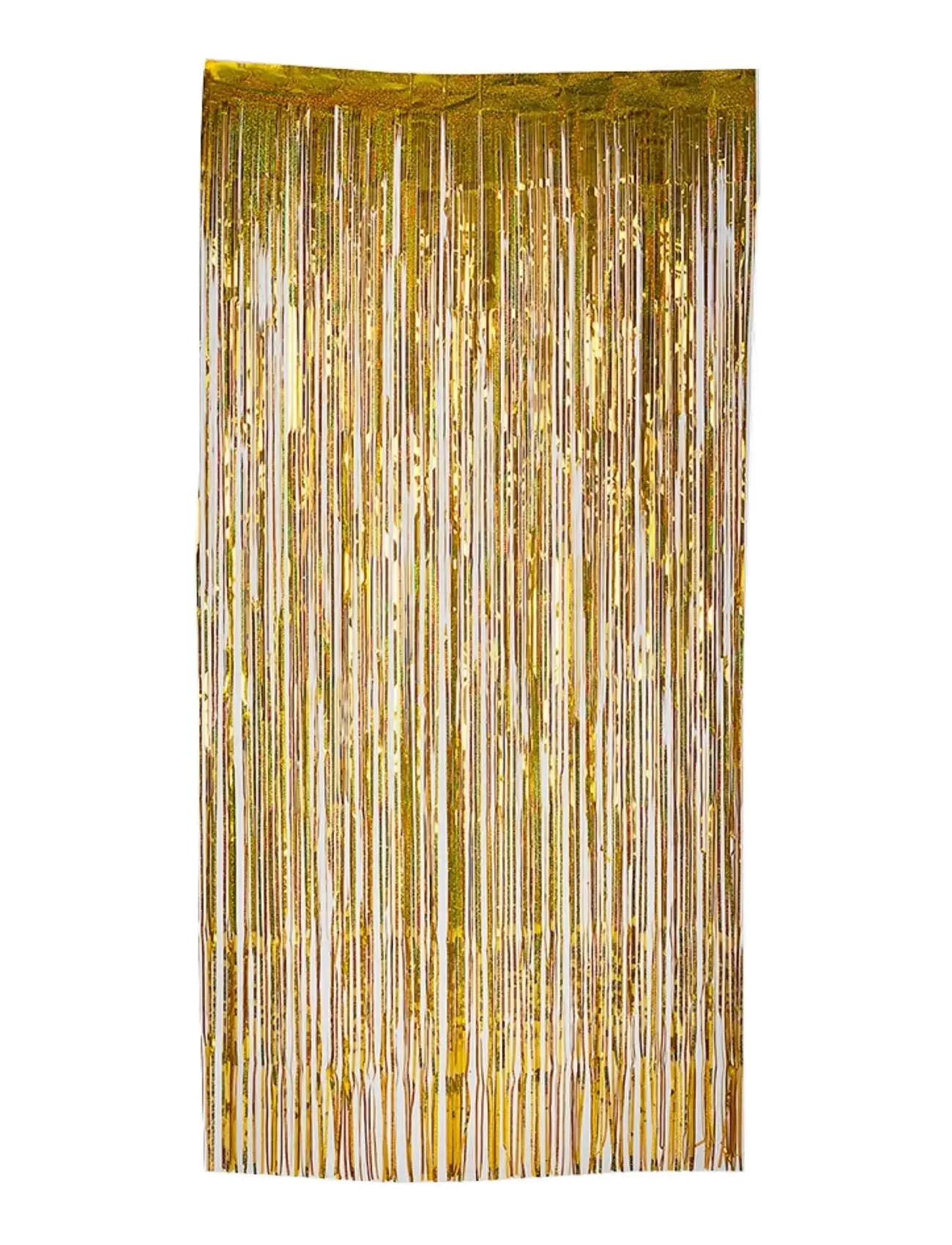 Joker Door Curtain Holographic Gold 92 X 240 Cm, Børn, Children's Birthday, Guld, Str: 92X240CM