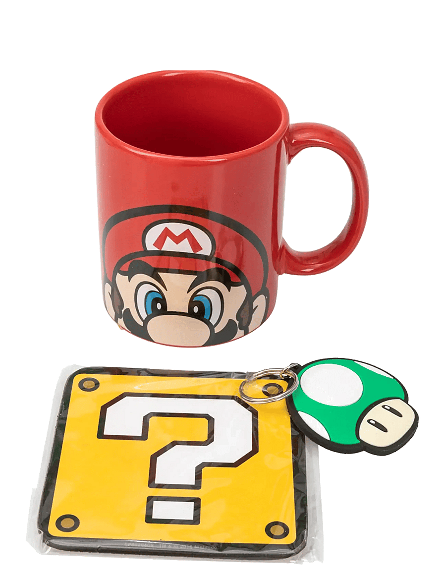 Super Mario - SUPER MARIO GIFT SET - tassen & becher - mulit color - 0