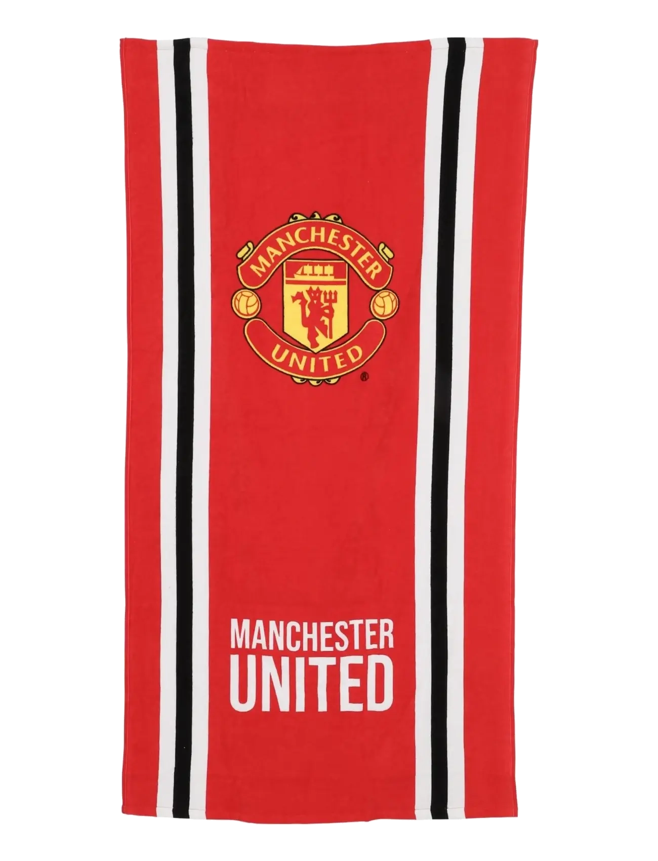 Fodbold Bath Towel Manchester United 70 X 140 Cm, 70X cm, Towels & Cloths, Mehrfarbig/gemustert - Towels, Kinder