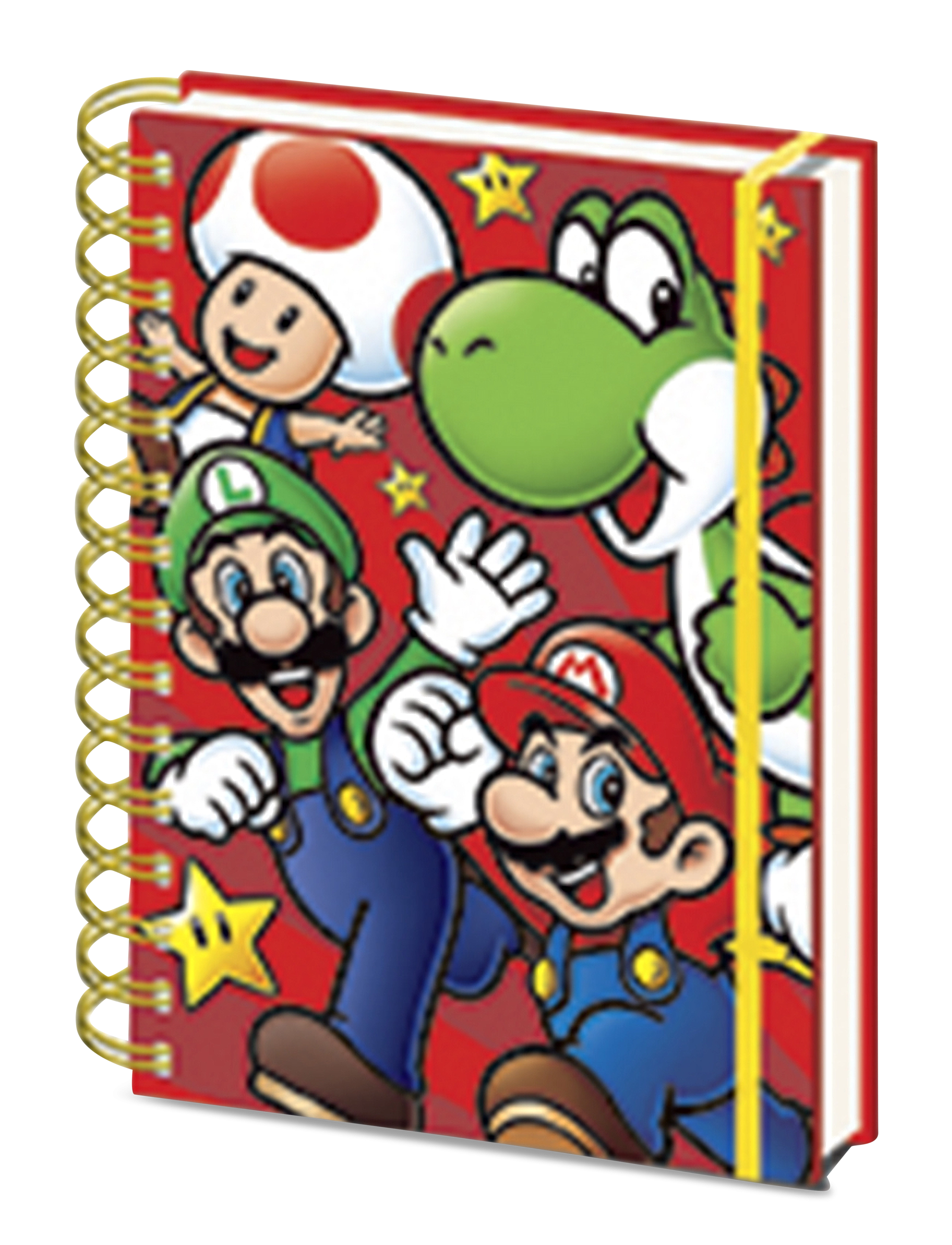 JOKER Notebook Super Mario Friends Patterned - A5 - Kinder