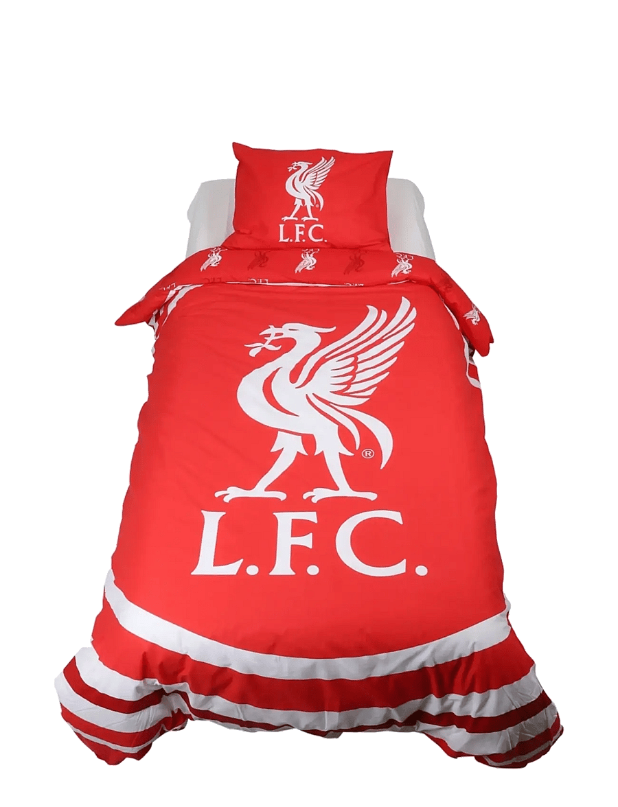 Jalgpall - BED SHEET LIVERPOOL FC 150X210 & 50X60 - tekikotid - multi color - 2