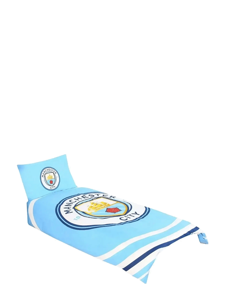 Jalgpall - BED SHEET MANCHESTER CITY 150X210 & 50X60 - tekikotid - multi color - 0