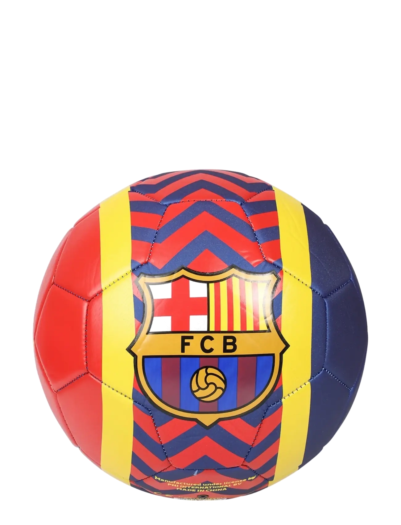 Joker FOOTBALL FC BARCELONA SIZE 5 - Kids 98-134 - MULTI COLOURED / red
