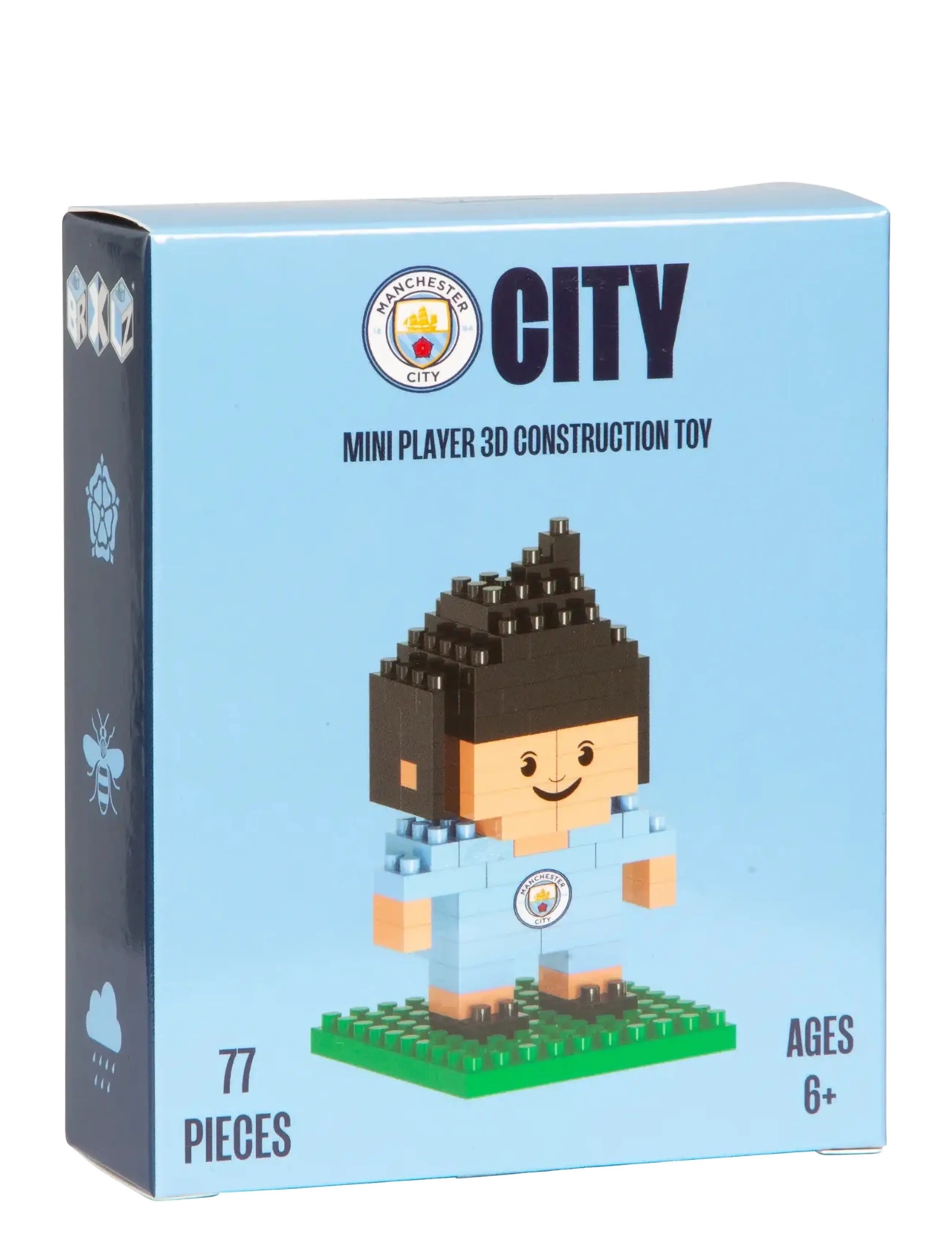 Joker 3D Construction Manchester City, One Size, Puzzles, Mehrfarbig/gemustert - 3d Kinder