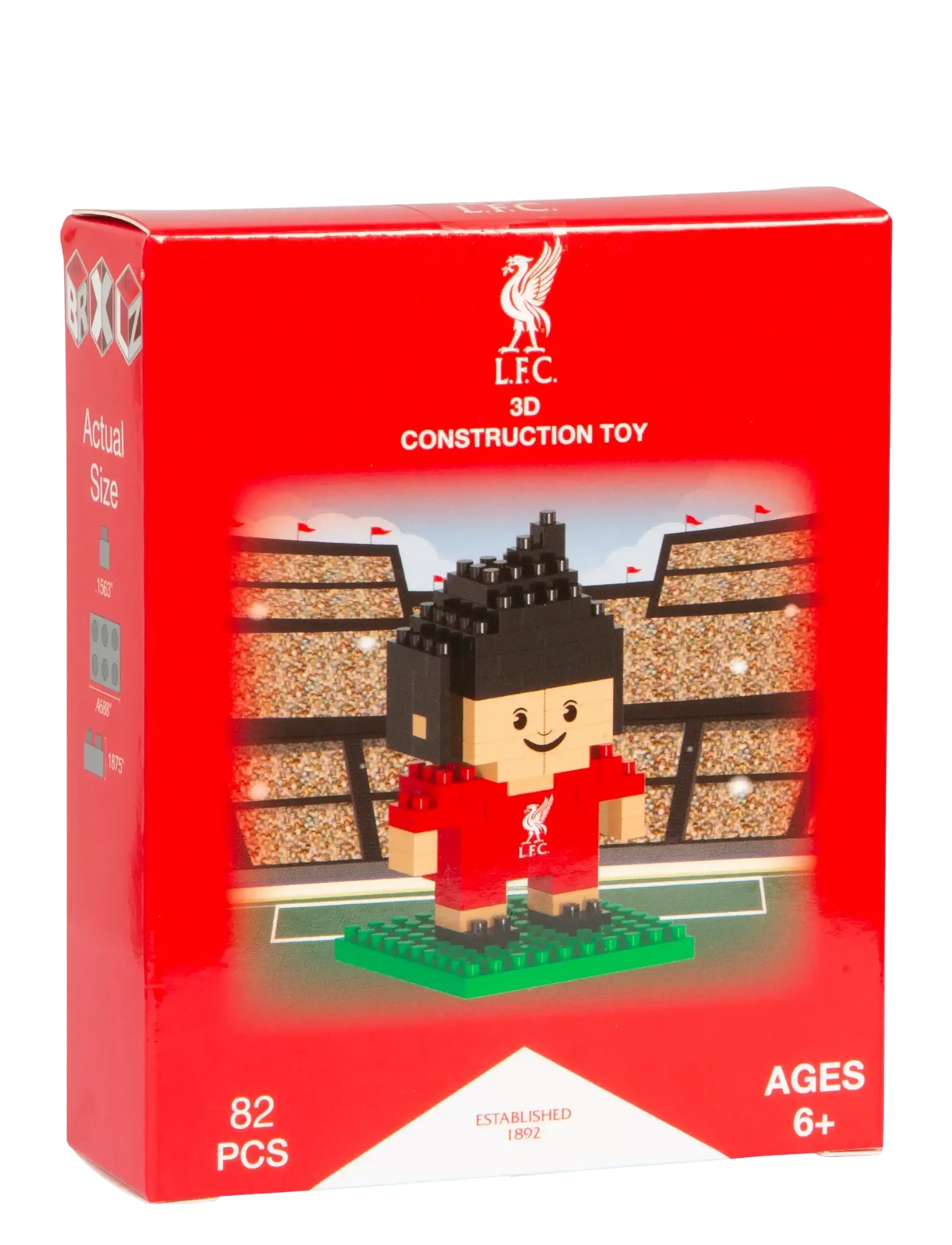 Joker 3D Construction Liverpool, One Size, Puzzles, Rot - 3d Kinder