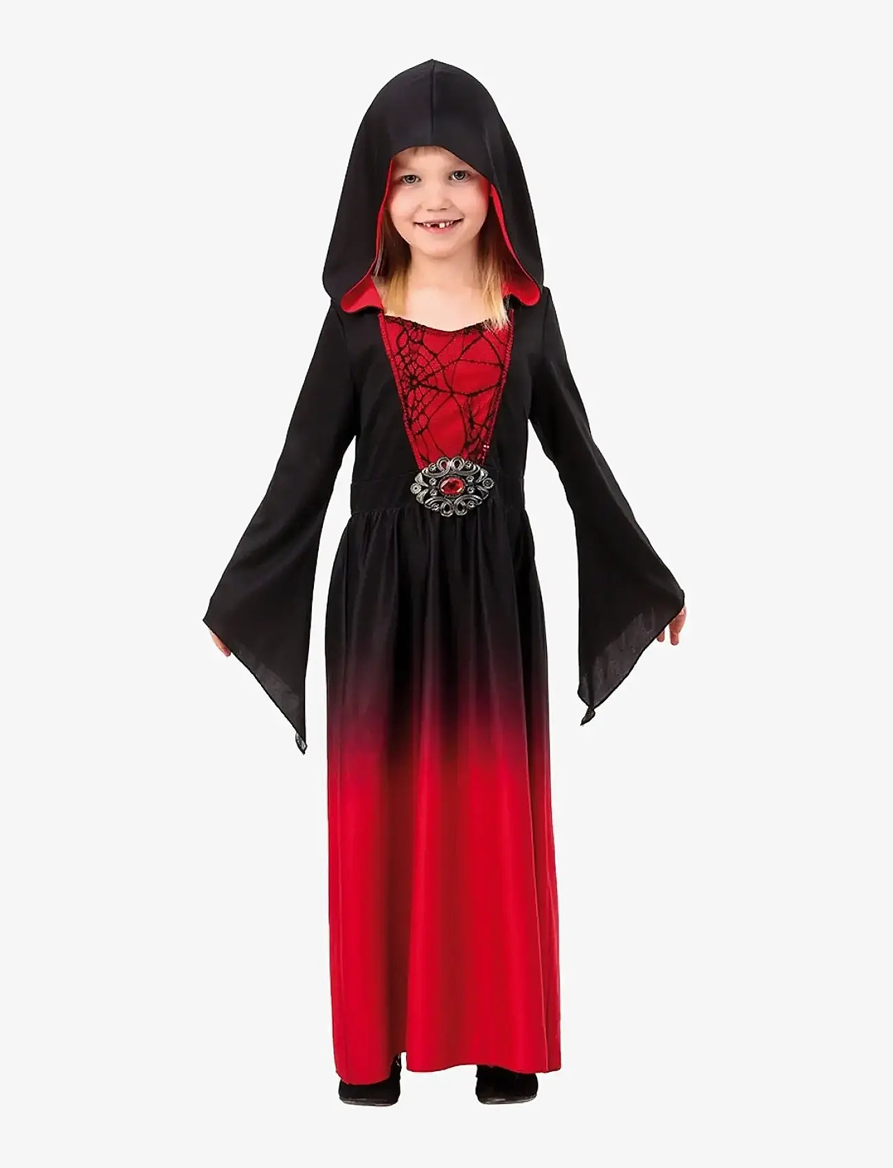 Joker - RED DRESS WITH HOOD CHILDRENS COSTUME 122-134 - multi colour - 0