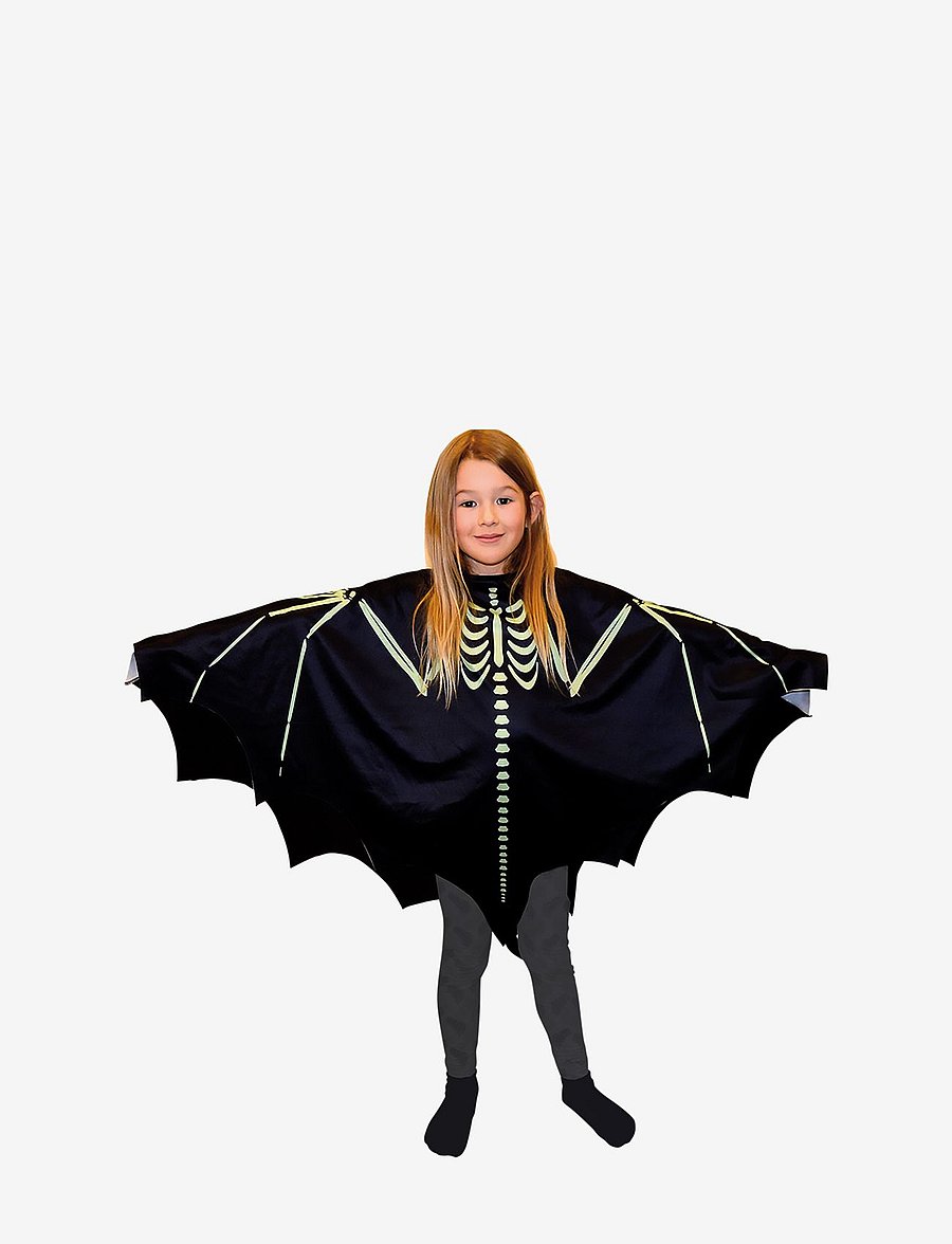 Joker - PONCHO SKELETON BAT KID GID - kostüümid - multi colour - 0