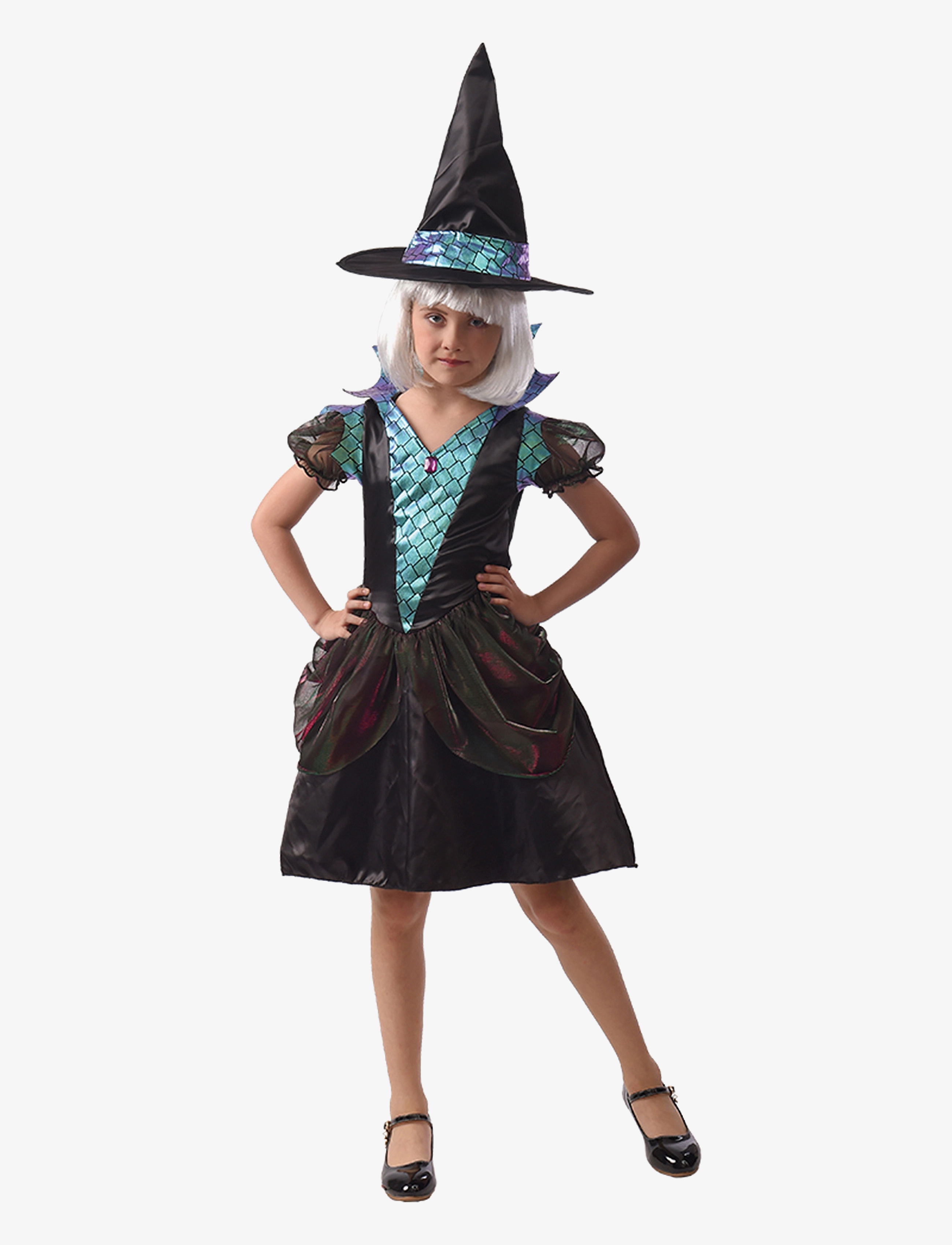 Joker COSTUME WITCH DRAGON SORCERESS 134-140 - Kostüme & Zubehör - MULTI COLOR / multi