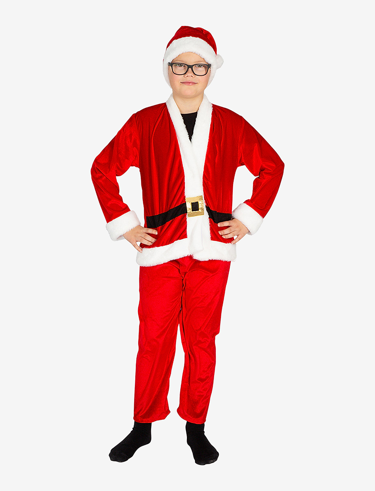 Joker - COSTUME SANTA BOY 7-9 - costumes - multi color - 0