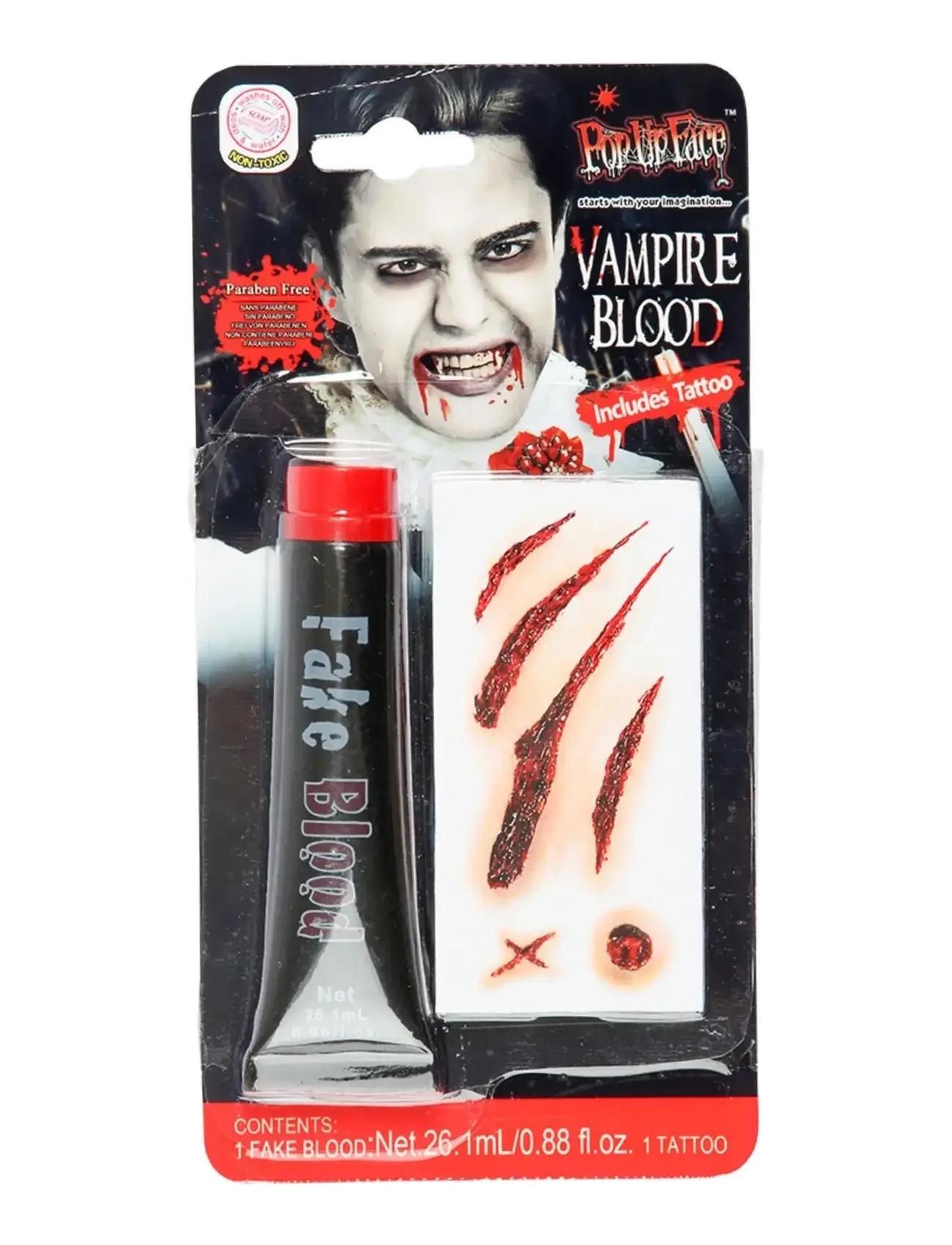 JOKER Blood & Tattoo Rot - NO LENGTH - Kinder