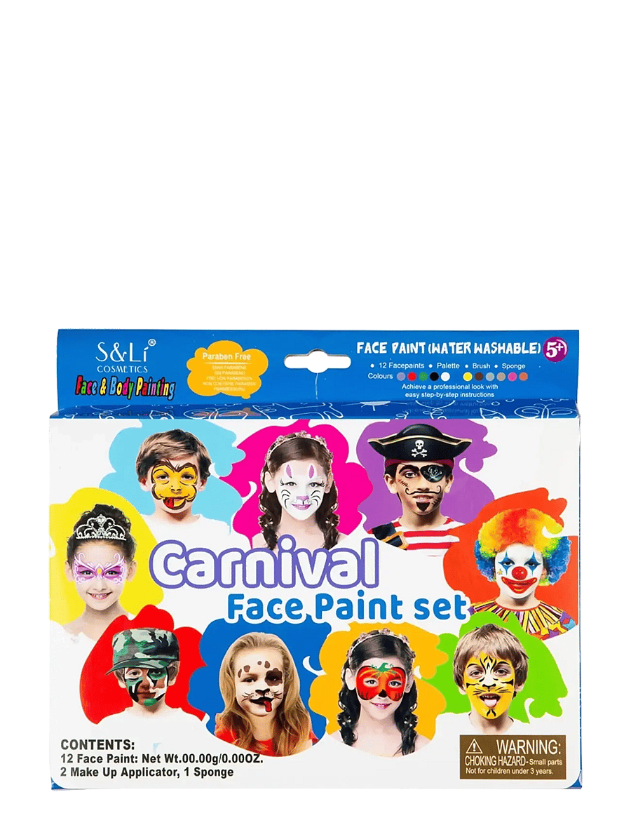Joker - CARNIVAL FACE PAINT KIT - schminke - multi color - 0