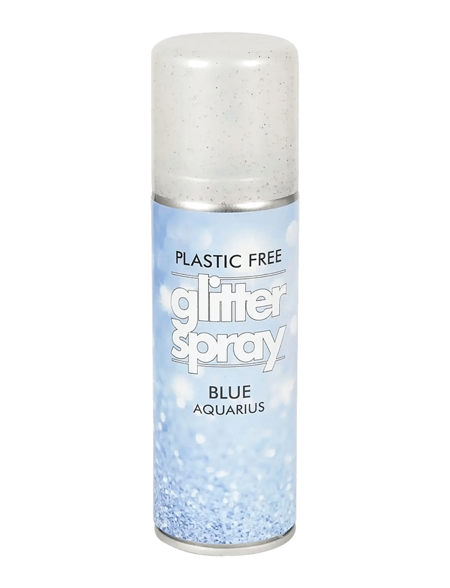 Joker - GLITTER SPRAY BLUE - schminke - blue - 0