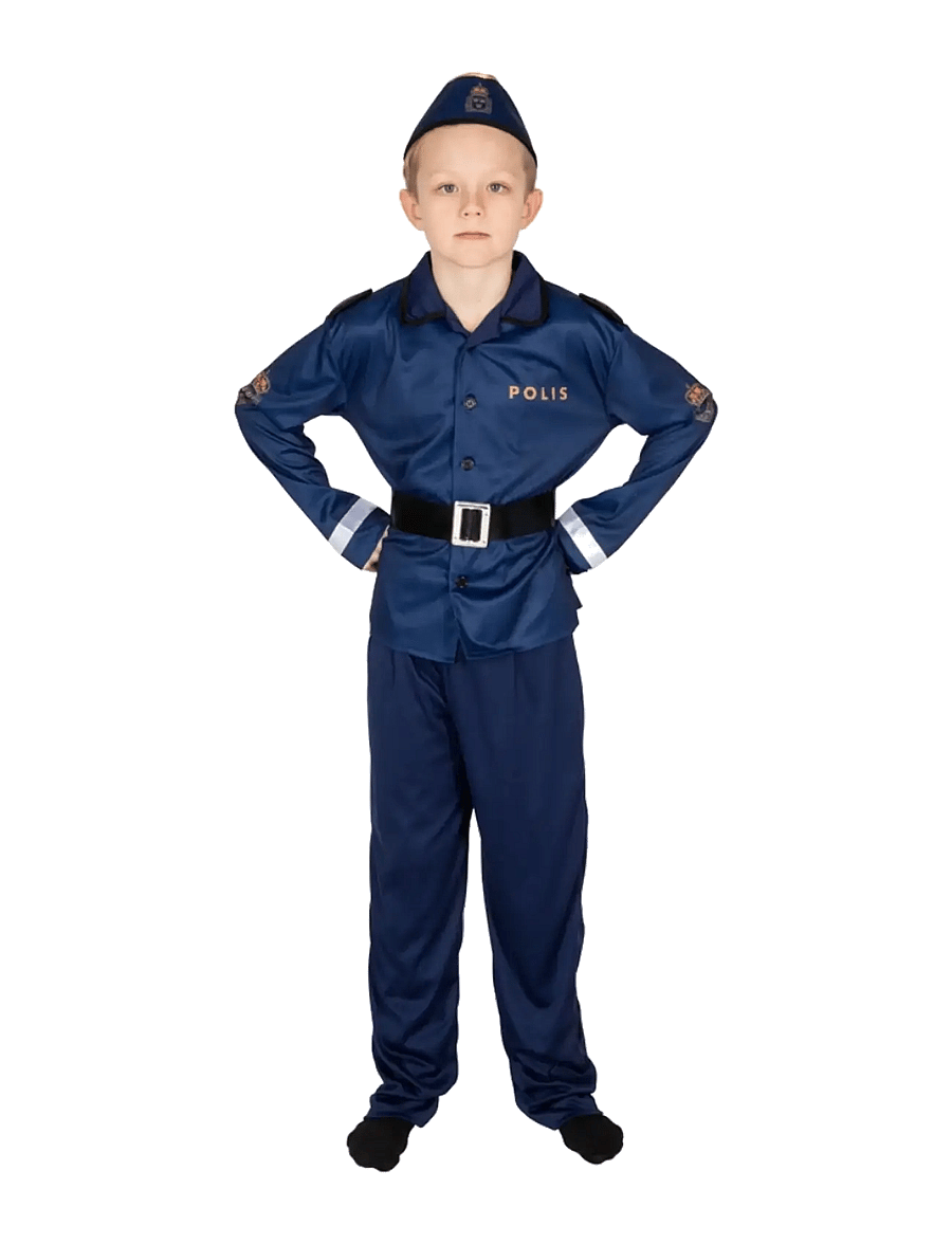 Joker - COSTUME POLICE 122-128 - naamiaisasut - multi colour - 0