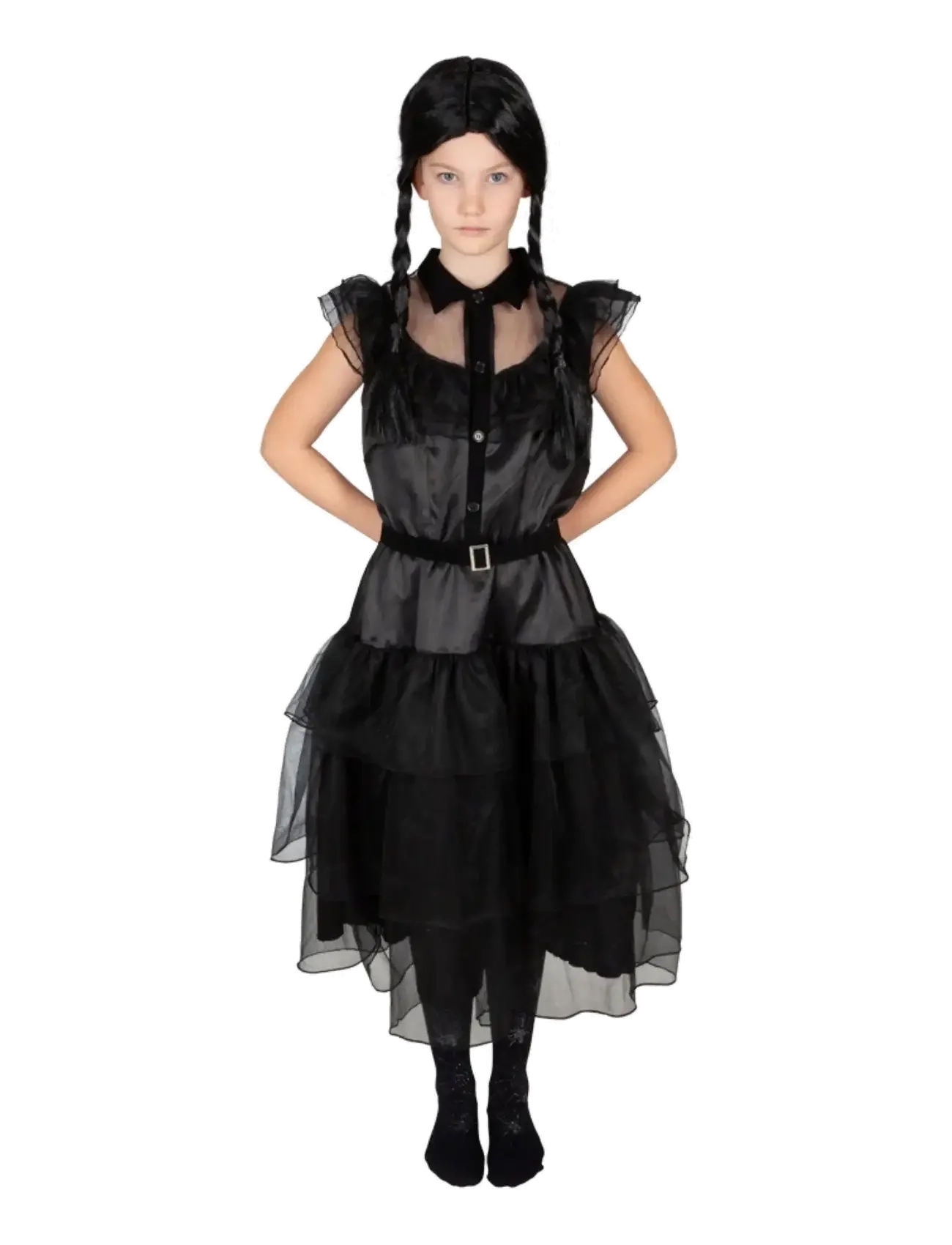 Joker COSTUME BLACK LACE DRESS 158-164 - 4 for 3 - MULTI COLOR / black