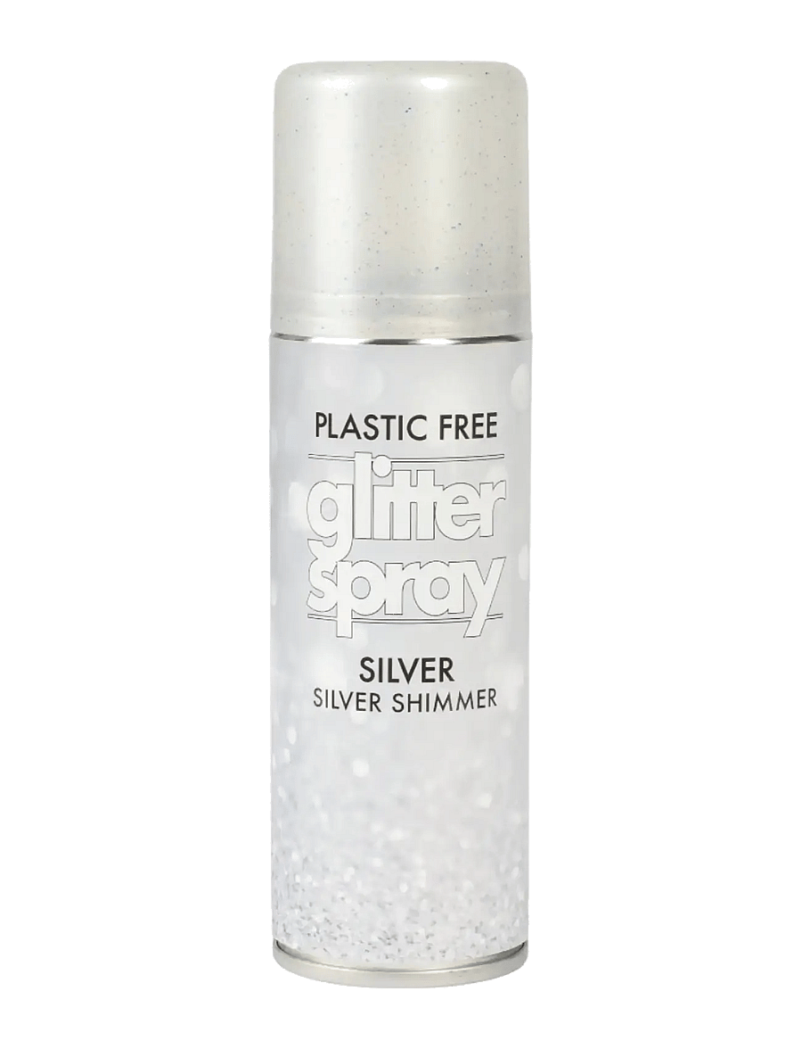 Joker - GLITTER SPRAY SILVER - schminke - silver - 0