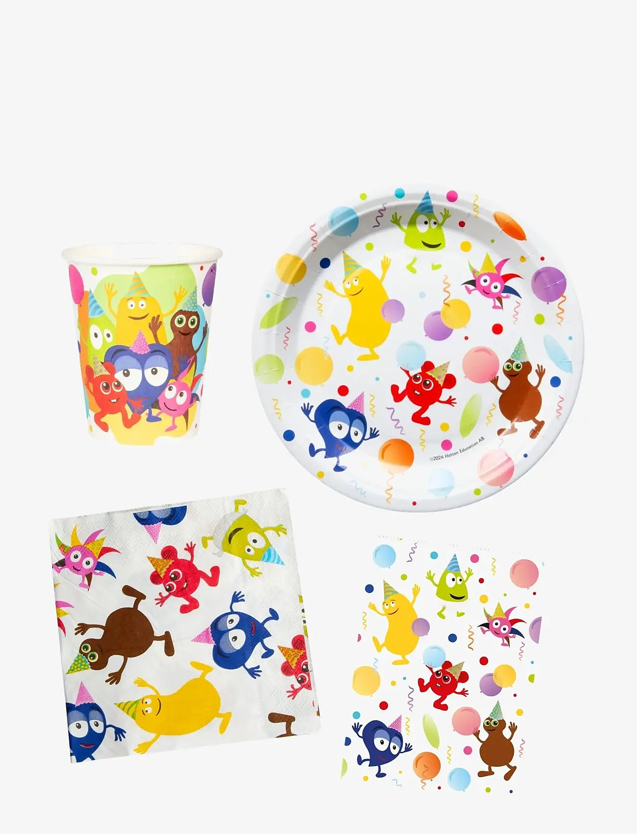 Babblarna - BABBLARNA PARTY PACK SMALL - peotarvikud - multi colour - 0