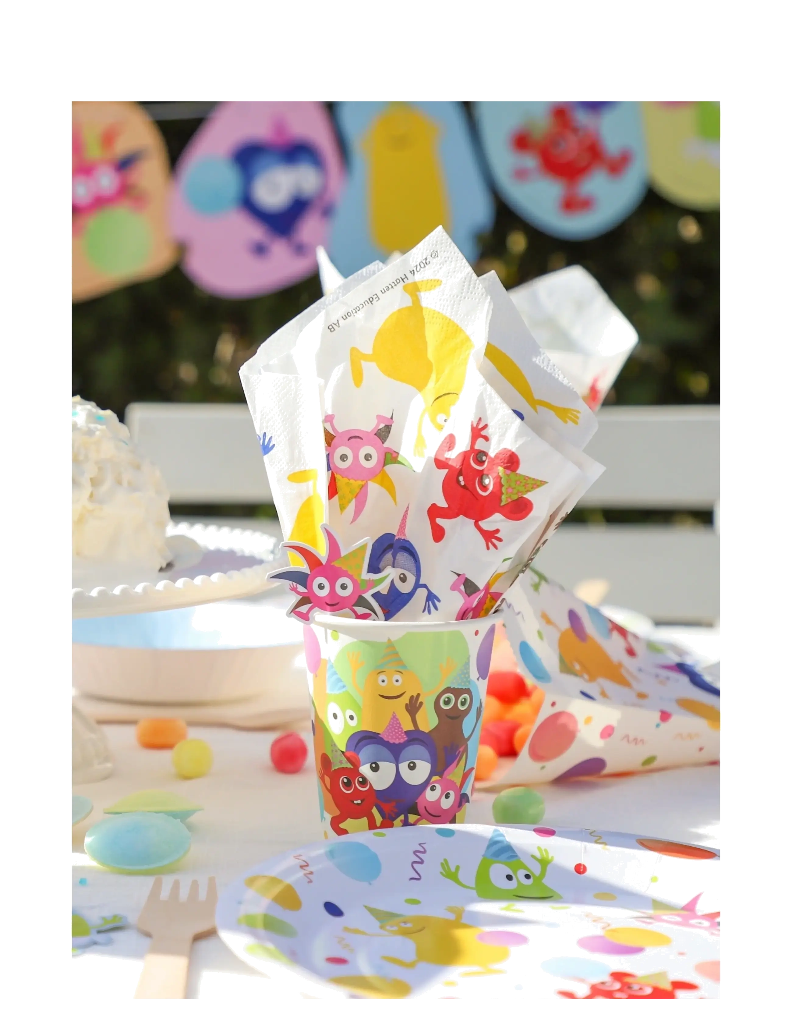 Babblarna - BABBLARNA PARTY PACK SMALL - festartiklar - multi colour - 1