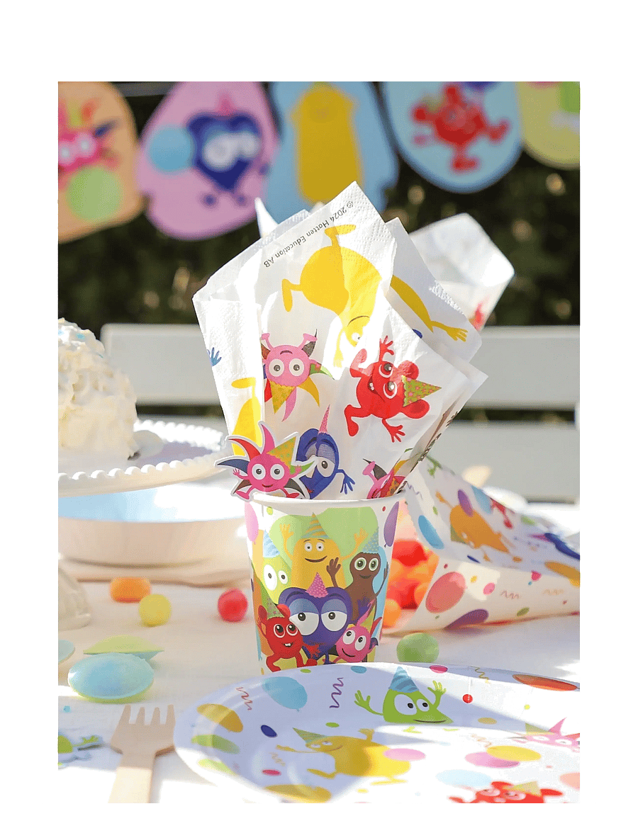 Babblarna - BABBLARNA PARTY PACK SMALL - kinderparty - multi colour - 1