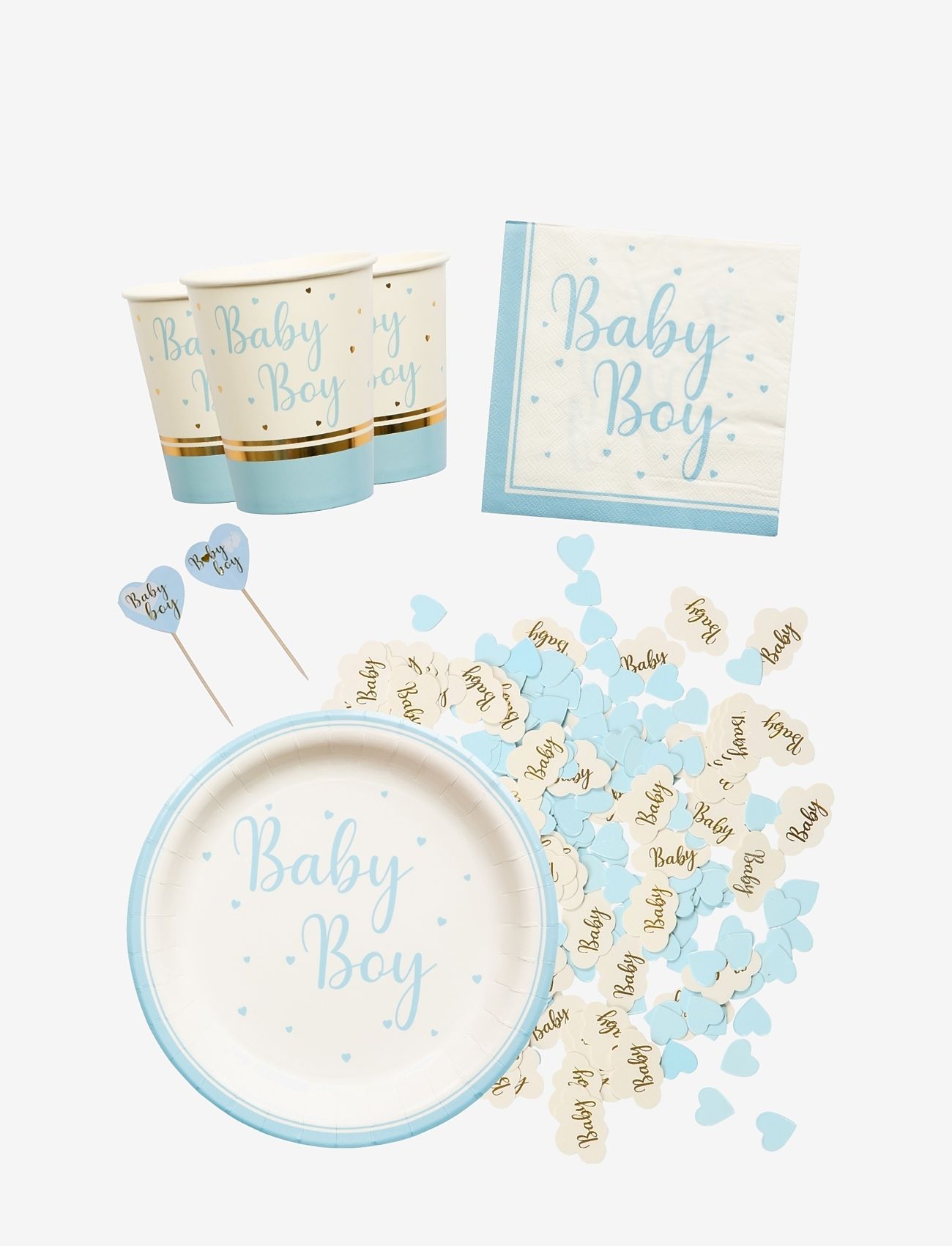 Joker - BABY BOY PARTY PACK - festartikler - multi coloured - 0