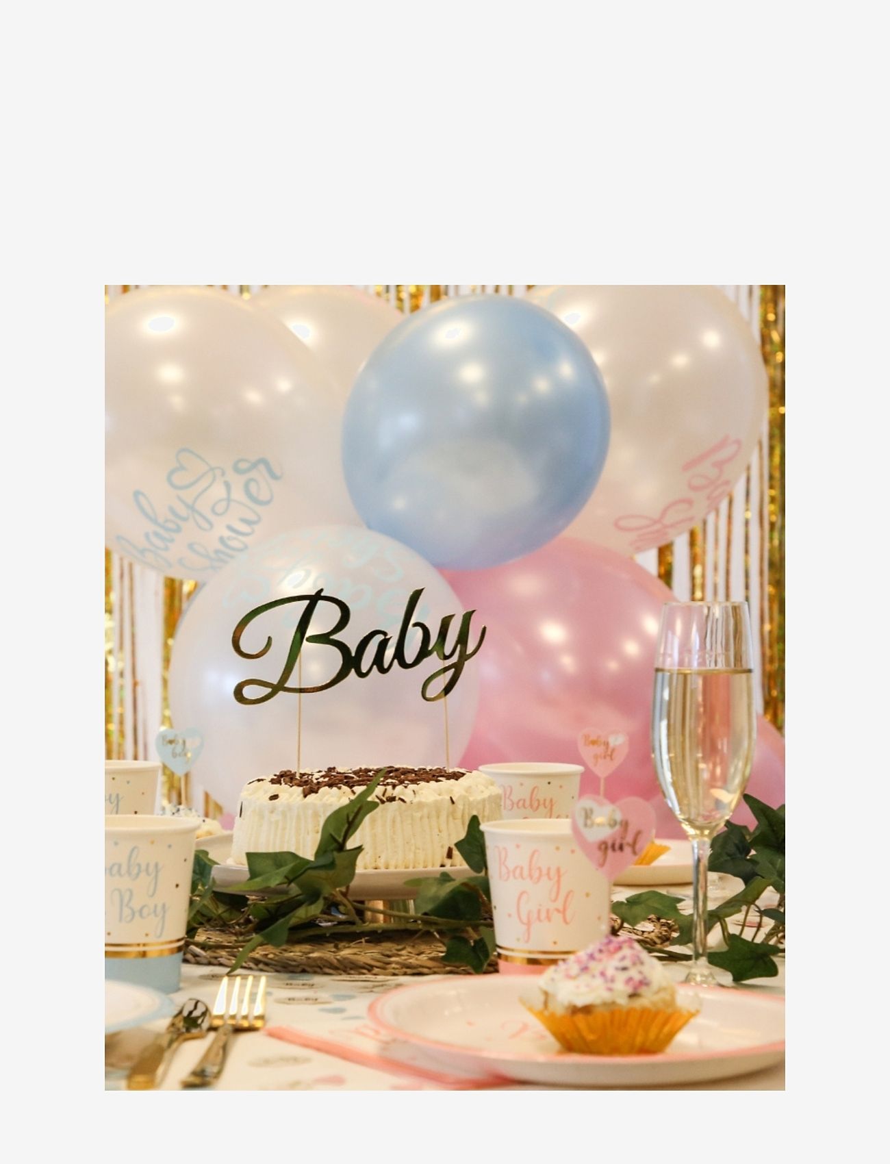 Joker - BABY GIRL PARTY PACK - vakarėlių reikmenys - multi coloured - 4